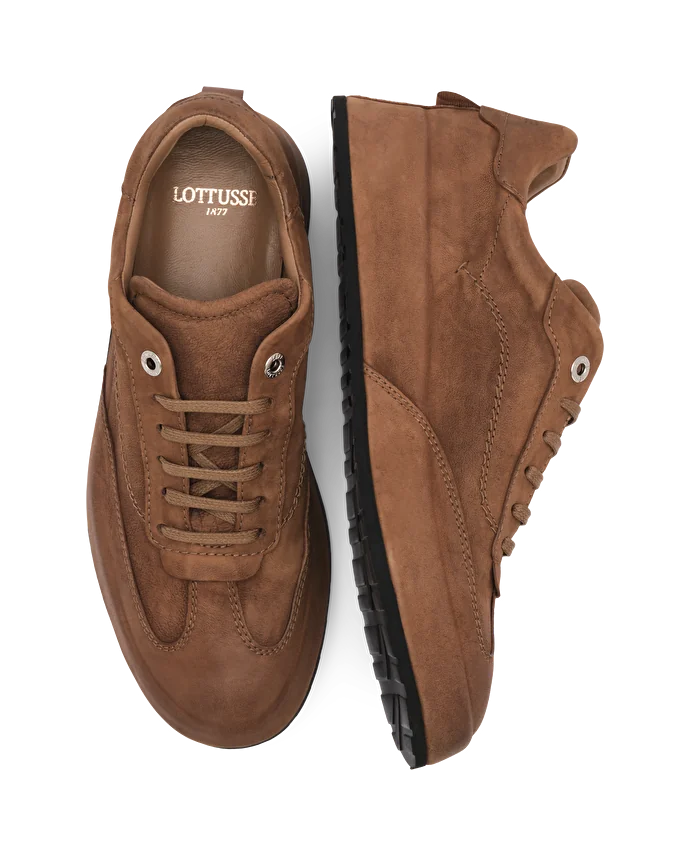 LOTTUSSE |男士正装运动鞋 |普吉岛 |棕色的