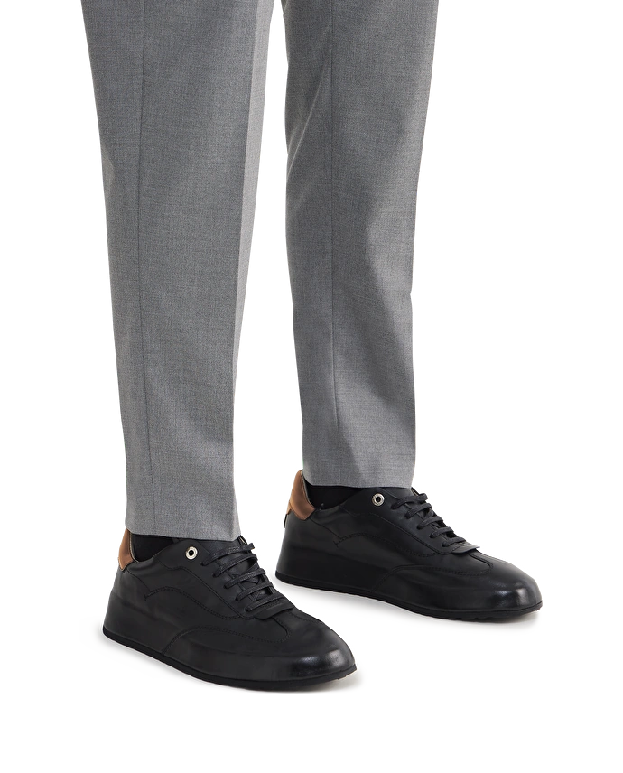 LOTTUSSE | SNEAKERS DE VESTIR HOMBRE | PUKET | NEGRO