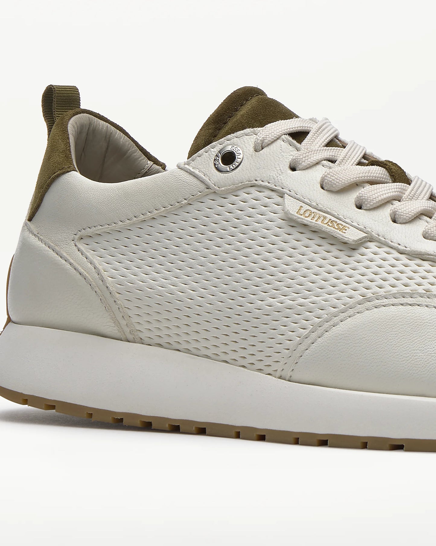 LOTTUSSE | SNEAKERS DE VESTIR | HOMBRE | DENVER BLANCO ROTO | BLANCO