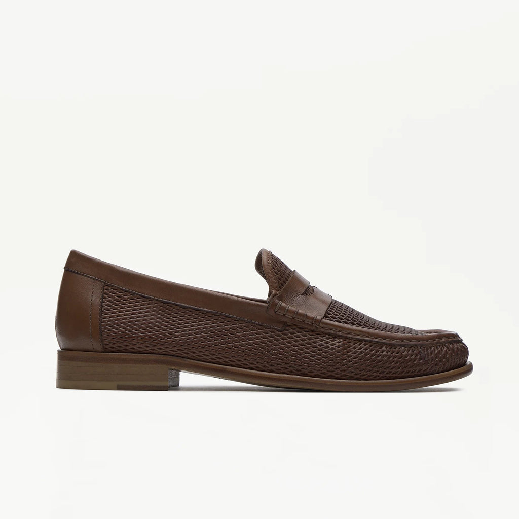 LOTTUSSE | LOAFERS | MEN'S | LL08032 LEATHER | BROWN