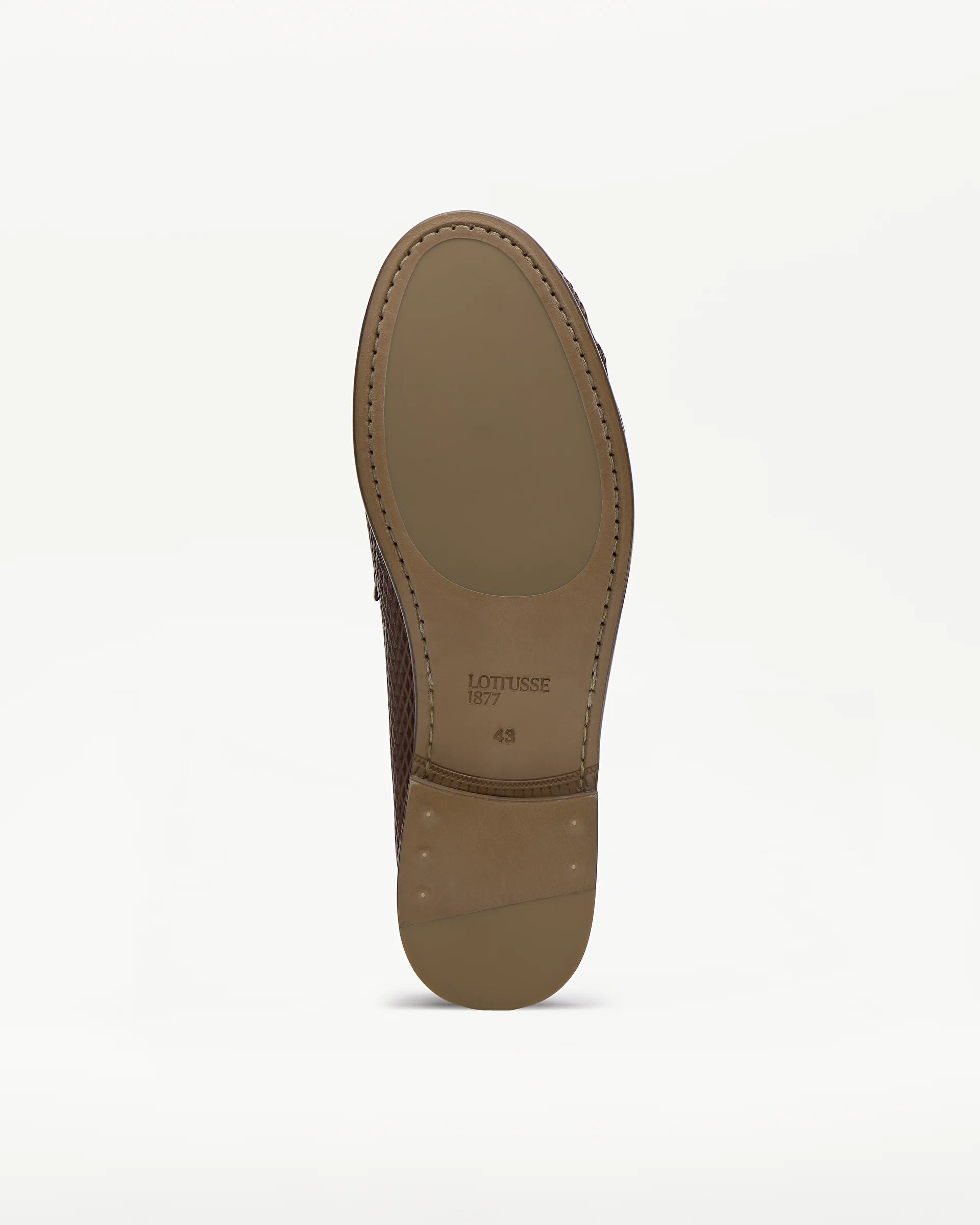 LOTTUSSE | LOAFERS | MEN'S | LL08032 LEATHER | BROWN