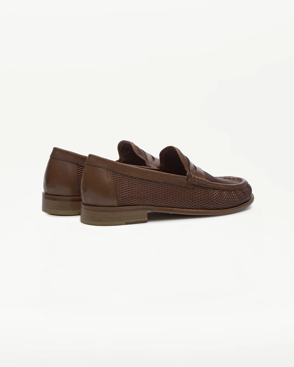 LOTTUSSE | LOAFERS | MEN'S | LL08032 LEATHER | BROWN