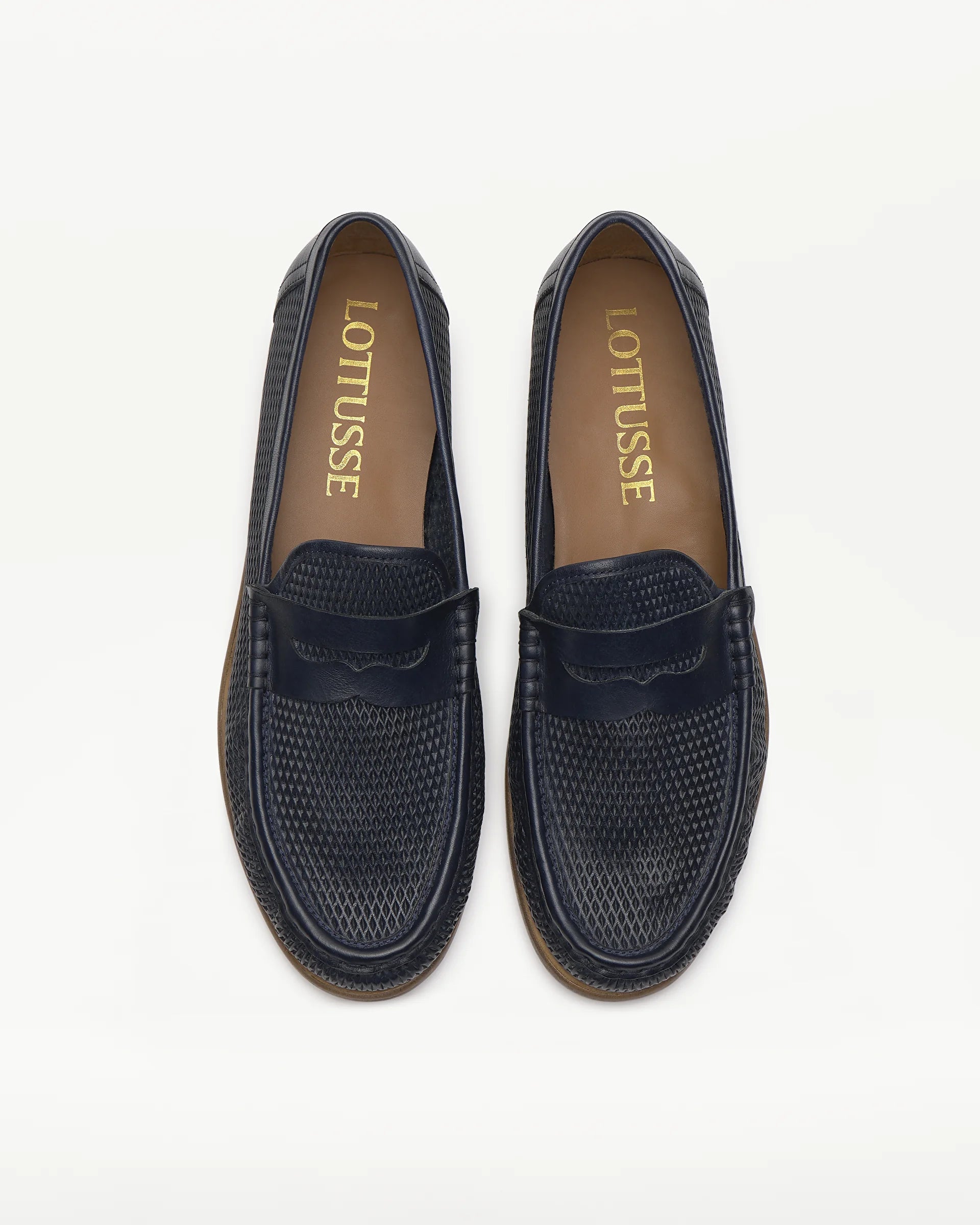 LOTTUSSE | MOCASINES | HOMBRE | LAUREN MARINO | AZUL