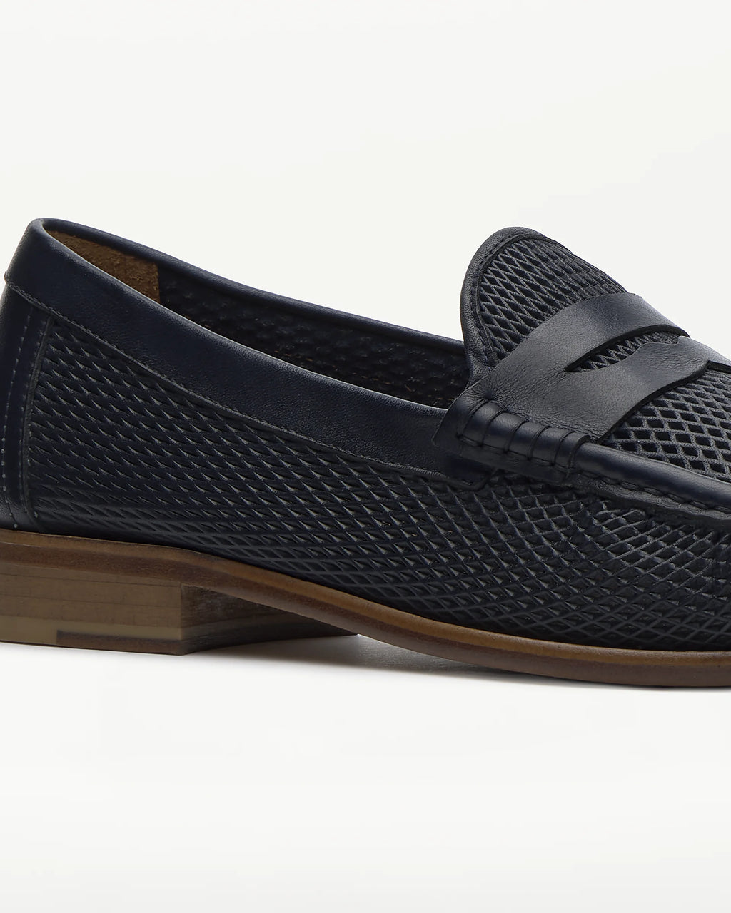 LOTTUSSE | LOAFERS | MEN'S | LL08032 NAVY | BLUE