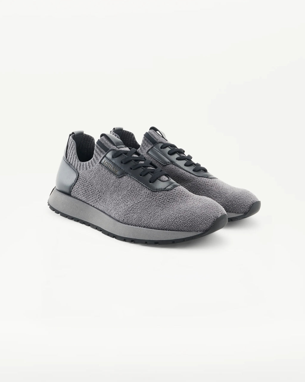 LOTTUSSE Denver Calzetin WOOL Plomo: グレー スニーカー メンズ
