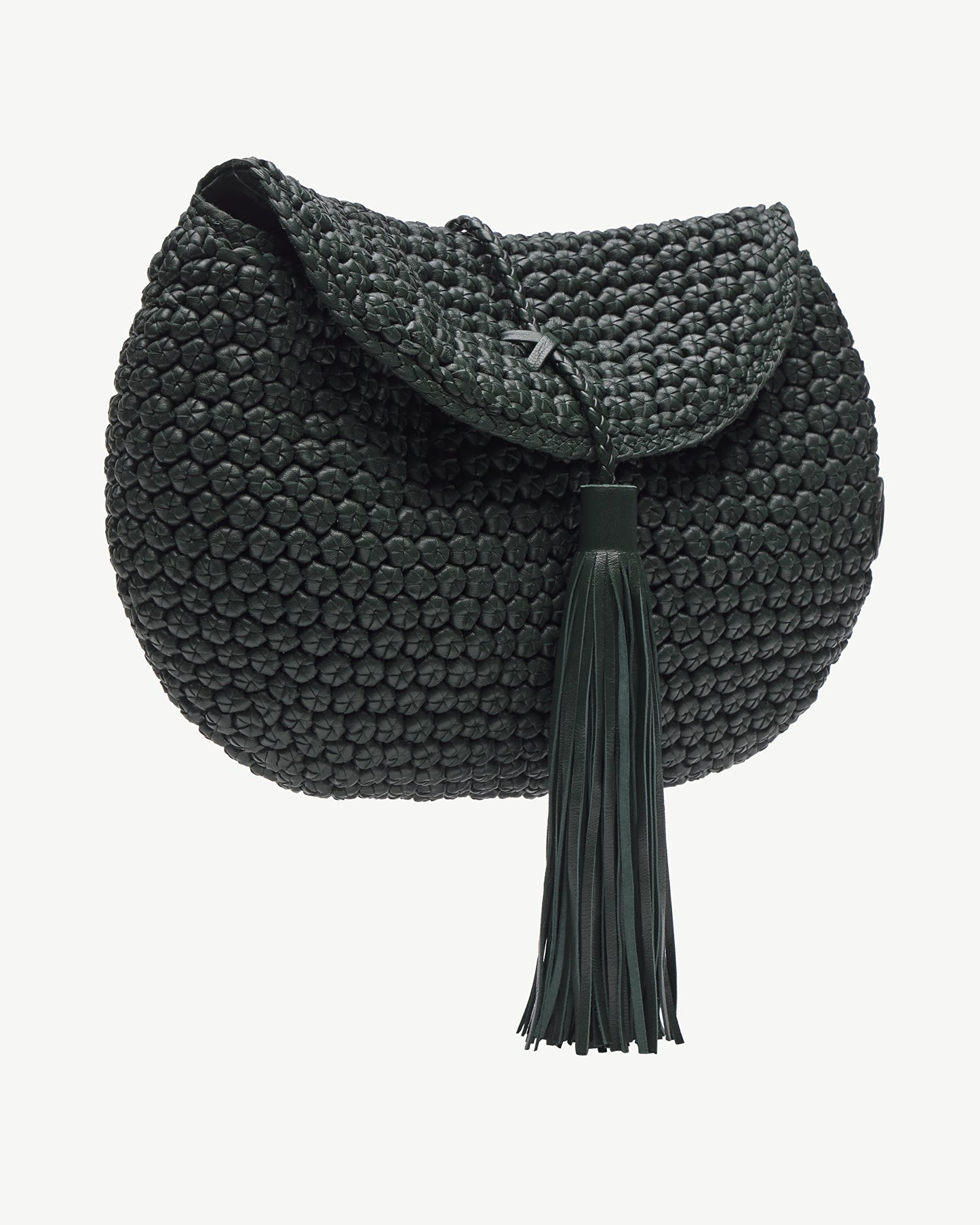 LOTTUSSE | BOLSOS | MUJER | BANDOLERA NOODBAG PIEL DE CABRA VERDE | VERDE