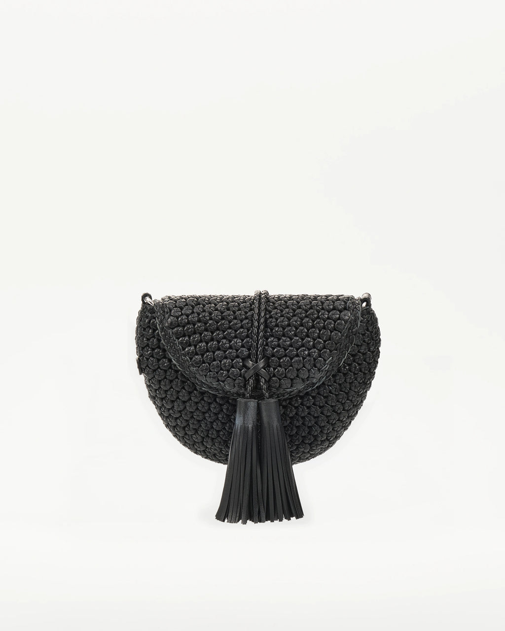 LOTTUSSE | BOLSOS | MUJER | BANDOLERA NEGRA DE CORDERO MERINO SOFT NEGRO | NEGRO