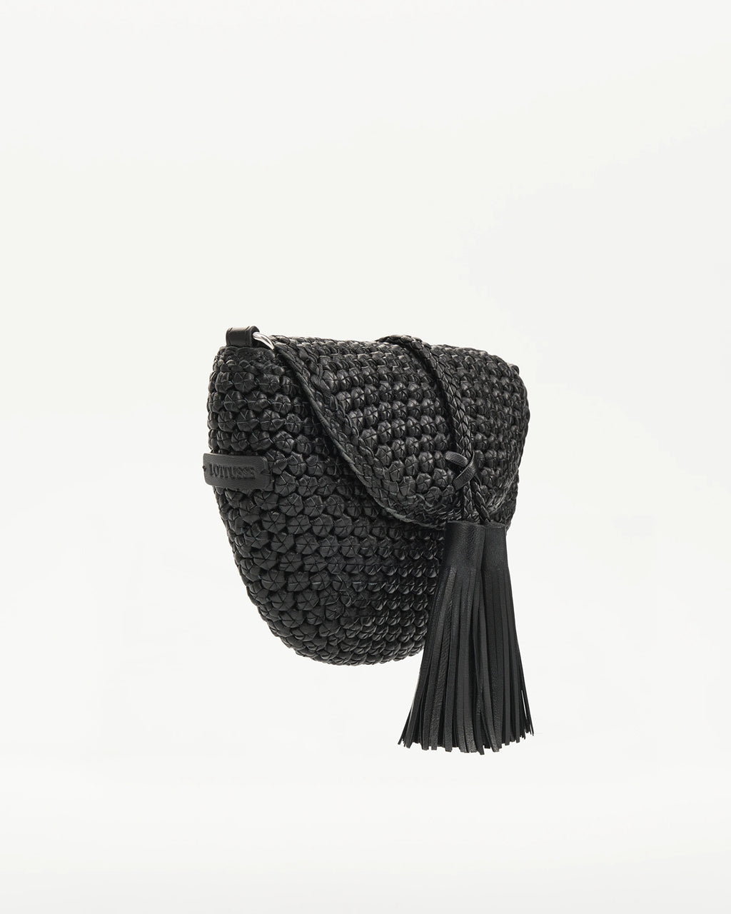 LOTTUSSE | BOLSOS | MUJER | BANDOLERA NEGRA DE CORDERO MERINO SOFT NEGRO | NEGRO