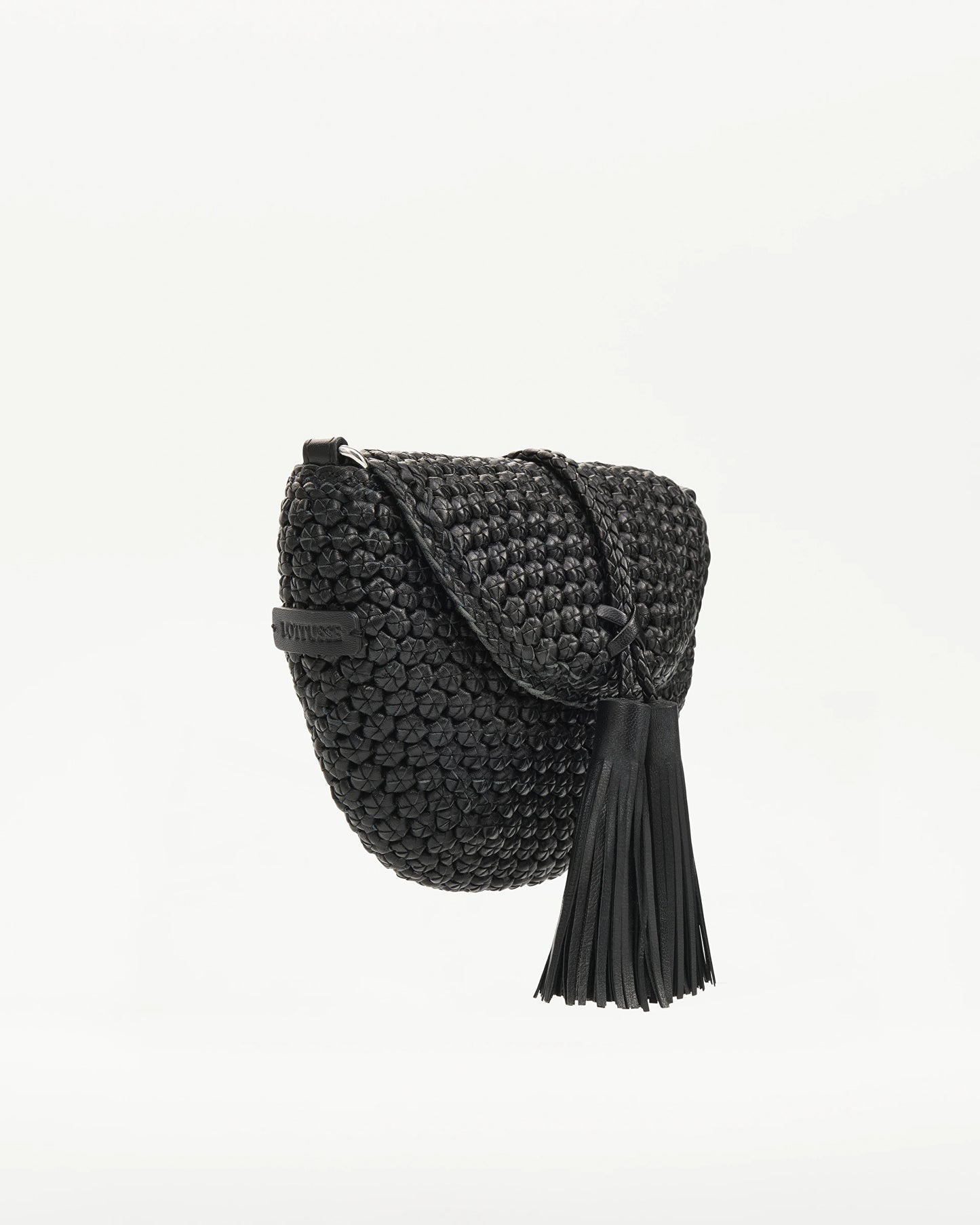 LOTTUSSE | BOLSOS | MUJER | BANDOLERA NEGRA DE CORDERO MERINO SOFT NEGRO | NEGRO