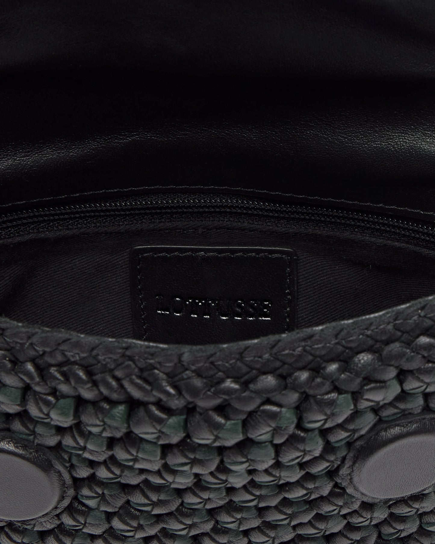 LOTTUSSE | BOLSOS | MUJER | BANDOLERA NOODBAG PIEL DE CORDERO NEGRO | NEGRO