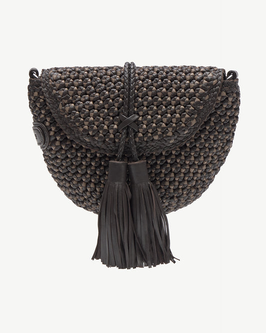 LOTTUSSE | BOLSOS | MUJER | BANDOLERA NOODBAG PIEL DE CORDERO MOCA | MARRÓN