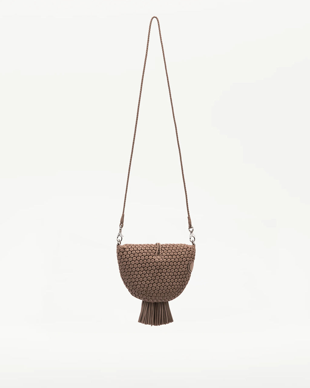 LOTTUSSE | BOLSOS | MUJER | BANDOLERA NOODBAG PIEL DE CORDERO TOPO | MARRÓN