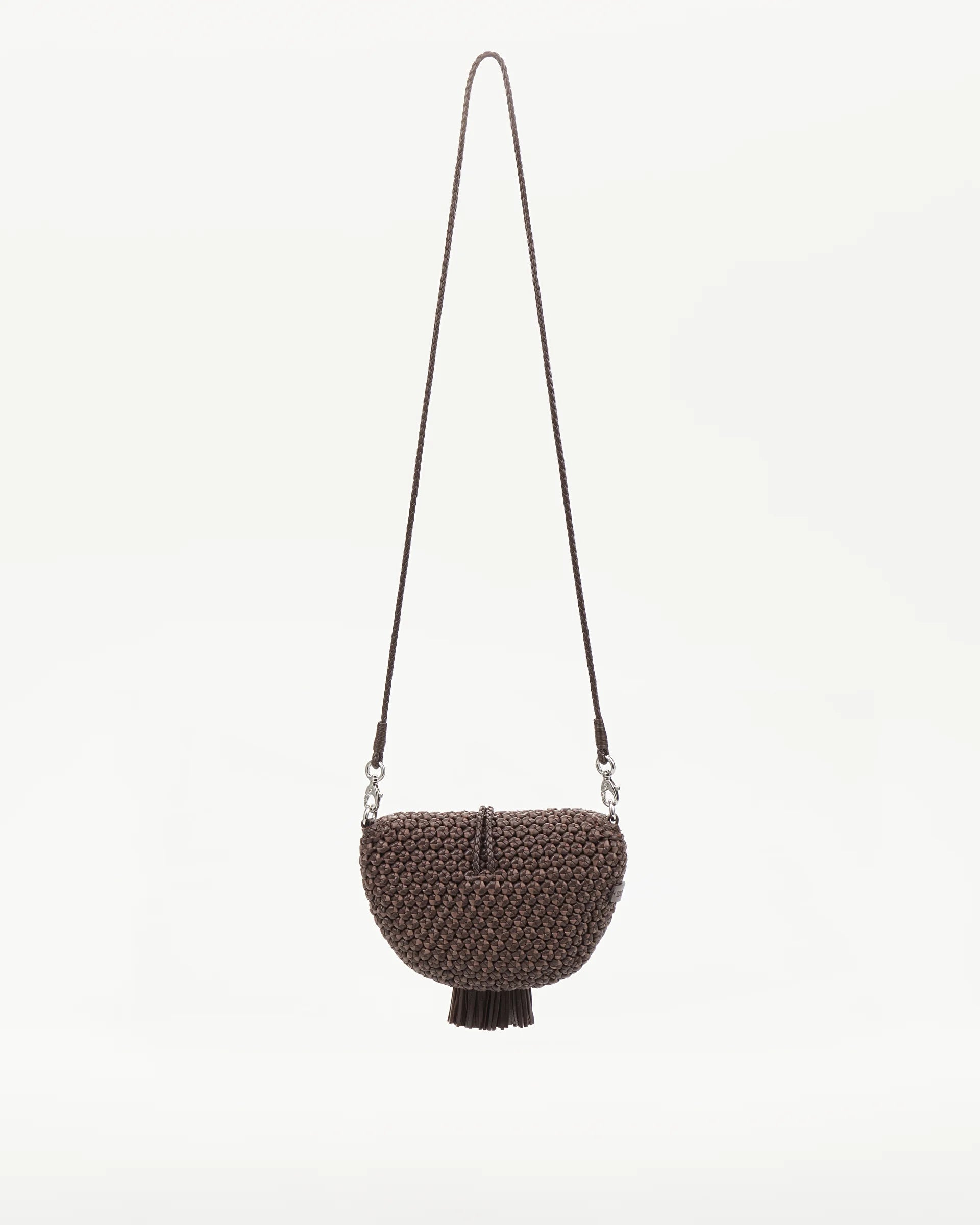 LOTTUSSE | BOLSOS | MUJER | BOLSO BANDOLERA NOODBAG CORDERO MARRÓN | MARRÓN