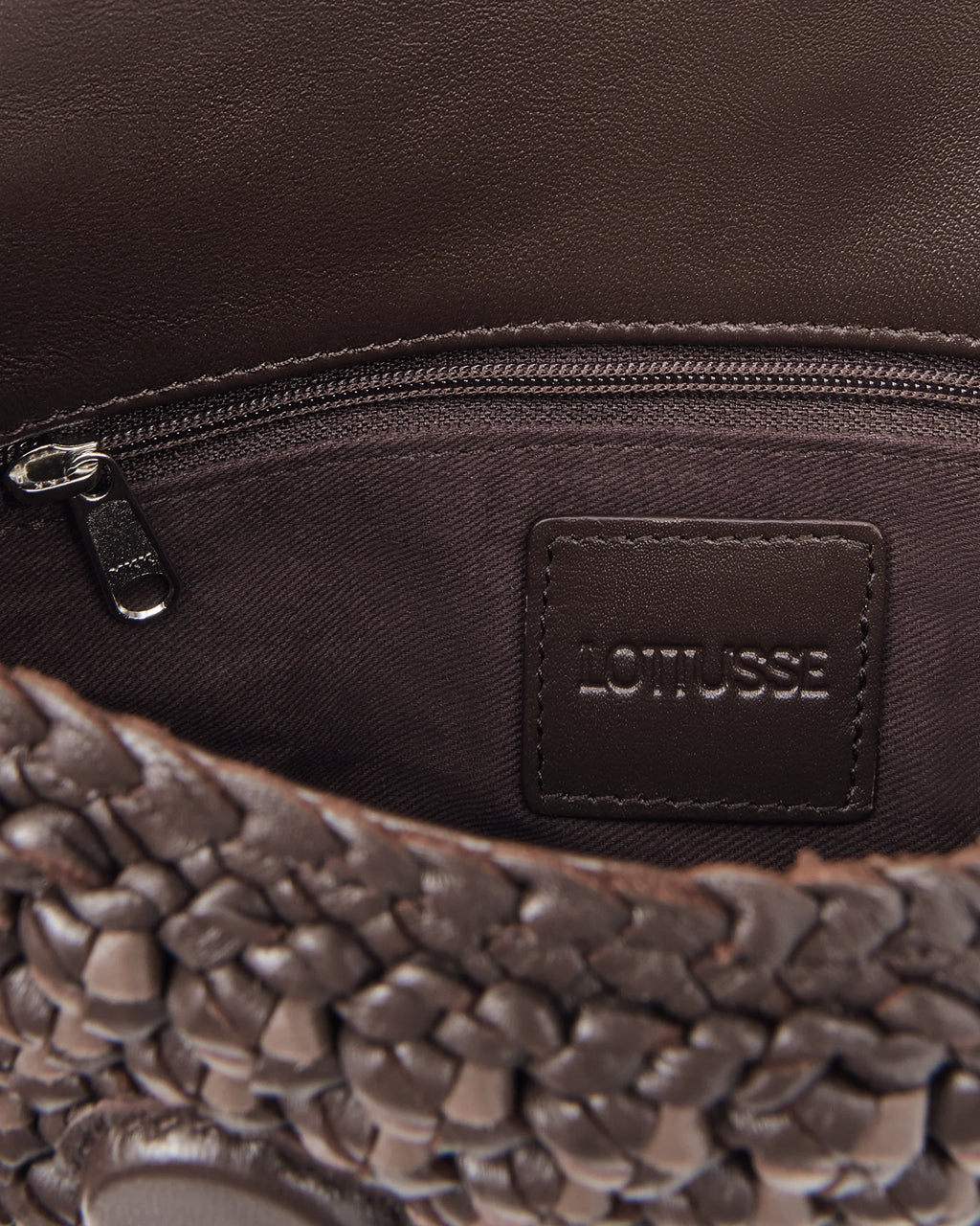 LOTTUSSE | BOLSOS | MUJER | BOLSO BANDOLERA NOODBAG CORDERO MARRÓN | MARRÓN