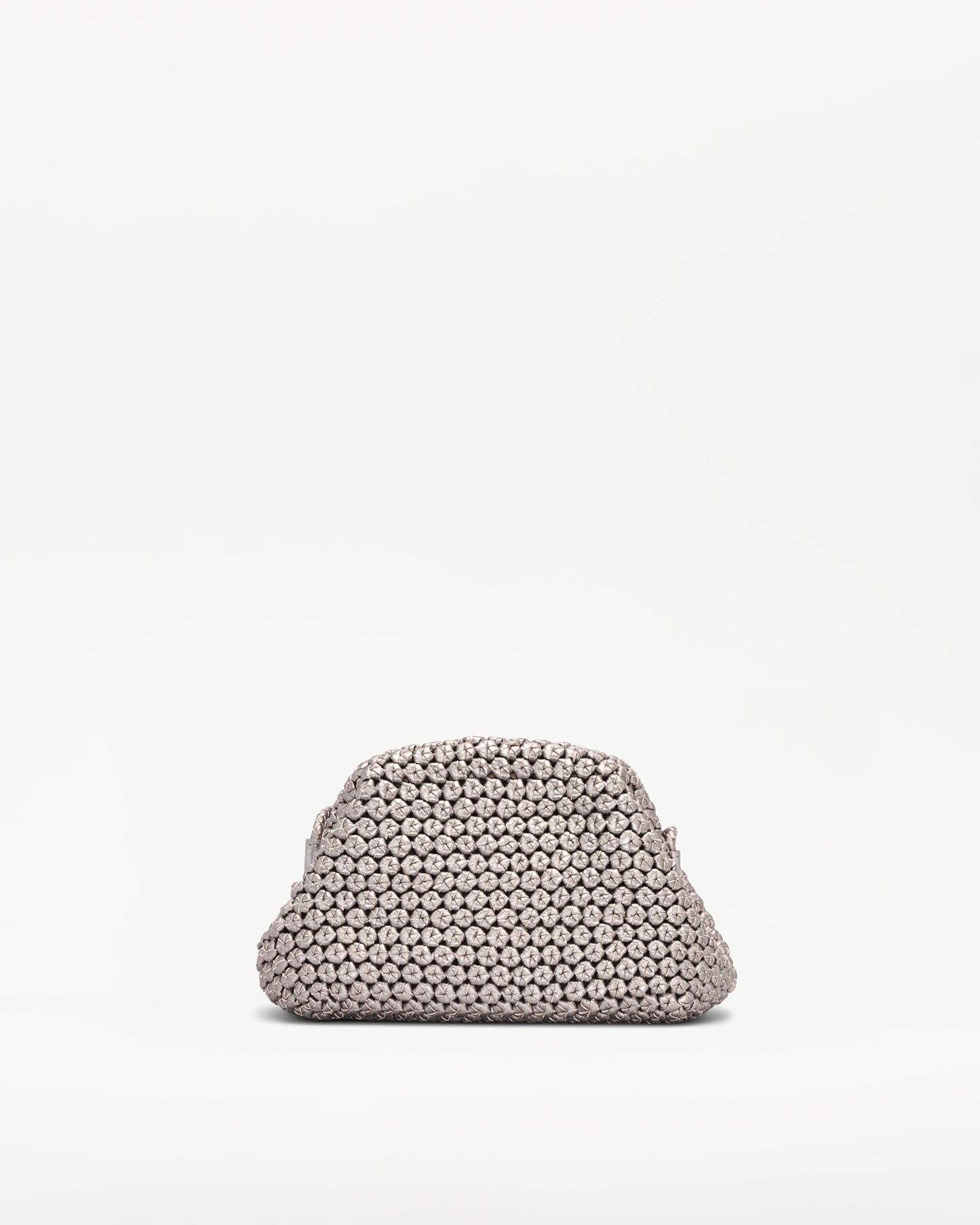 LOTTUSSE | BOLSOS | MUJER | BOLSO DE MANO NOODBAG PIEL DE CORDERO PLATA | PLATEADO