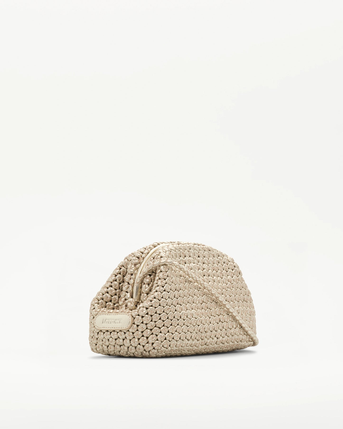 LOTTUSSE | BOLSOS | MUJER | BOLSO DE MANO NOODBAG PIEL DE CORDERO ORO | DORADO