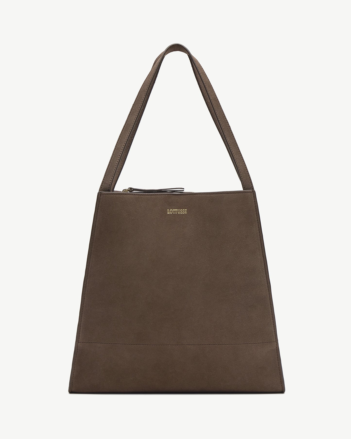 LOTTUSSE | BOLSOS | MUJER | BOLSO SHOPPER TALAIA PIEL DE VACUNO MOCA | MARRÓN