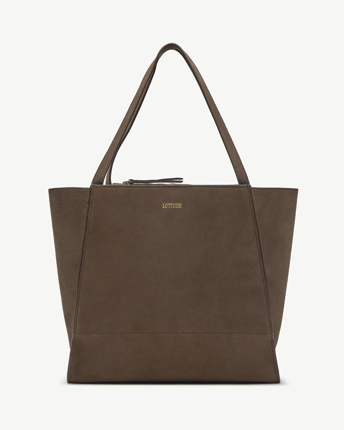 LOTTUSSE | BOLSOS | MUJER | BOLSO SHOPPER TALAIA PIEL DE VACUNO MOCA | MARRÓN