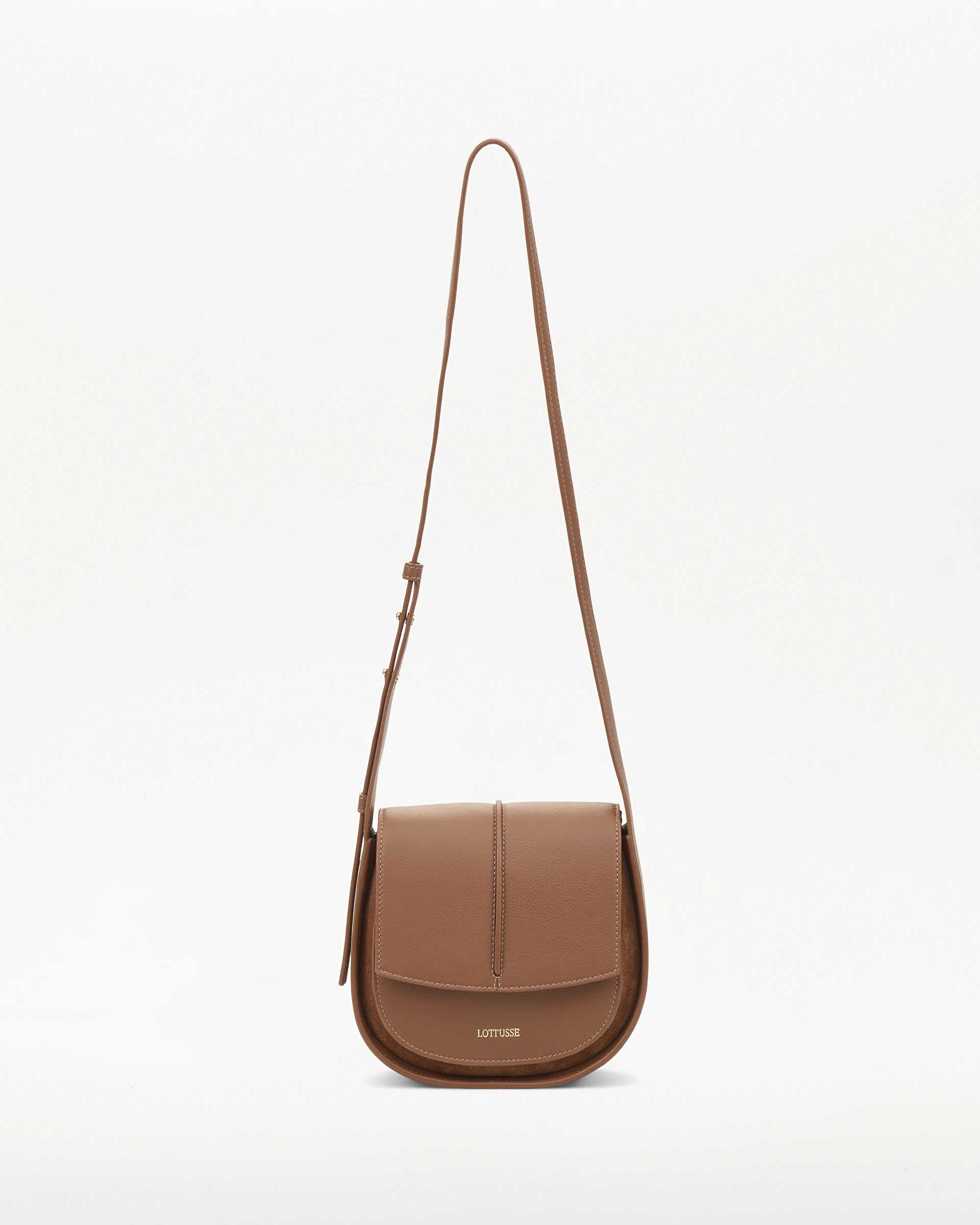 LOTTUSSE | BOLSOS | MUJER | BOLSO BANDOLERA TALAIA VACUNO MARRÓN | MARRÓN