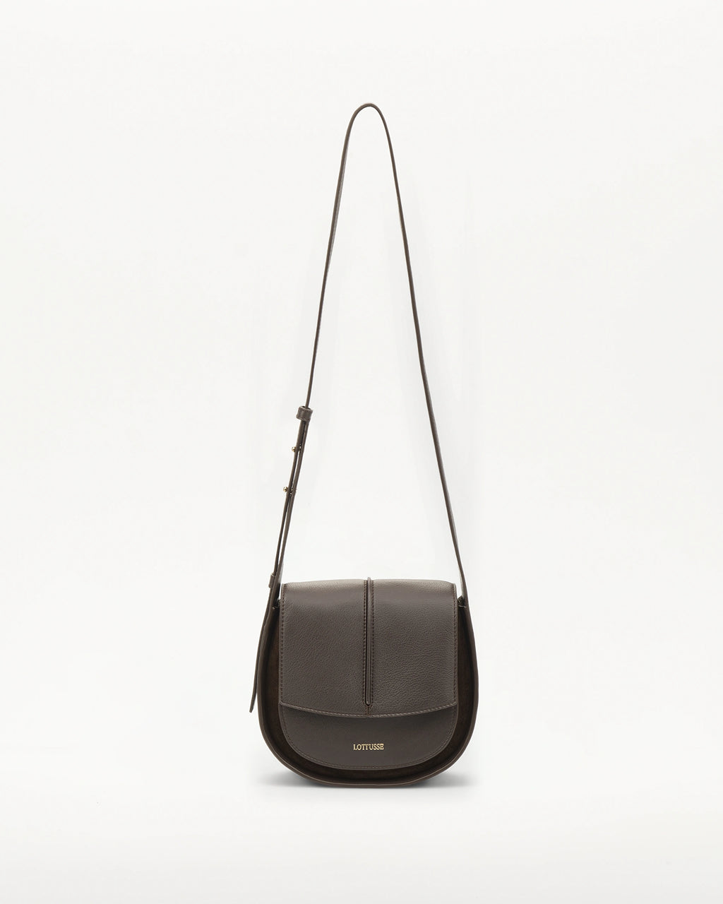 LOTTUSSE | BOLSOS | MUJER | BOLSO BANDOLERA TALAIA VACUNO MOKA | MARRÓN