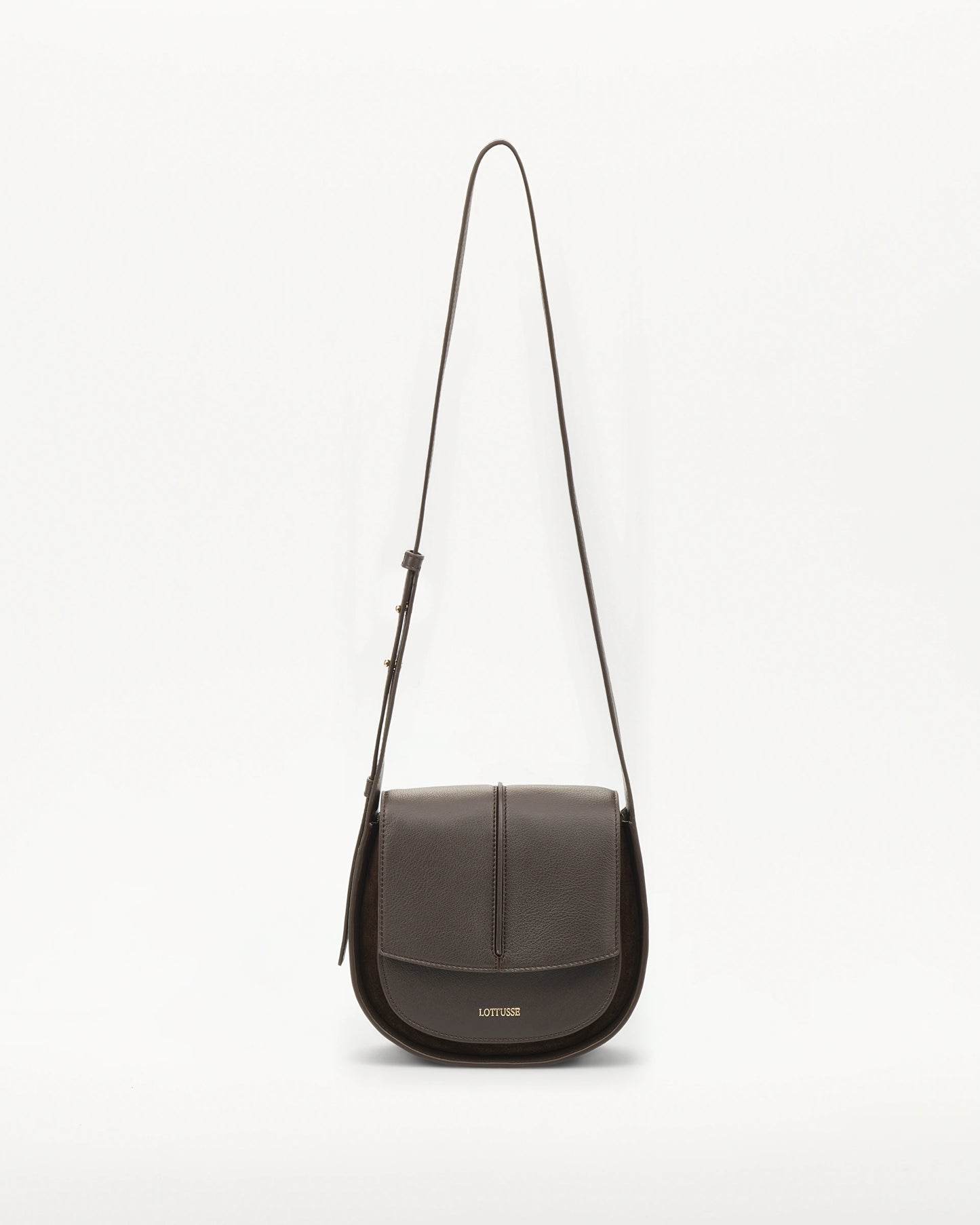 LOTTUSSE | BOLSOS | MUJER | BOLSO BANDOLERA TALAIA VACUNO MOKA | MARRÓN