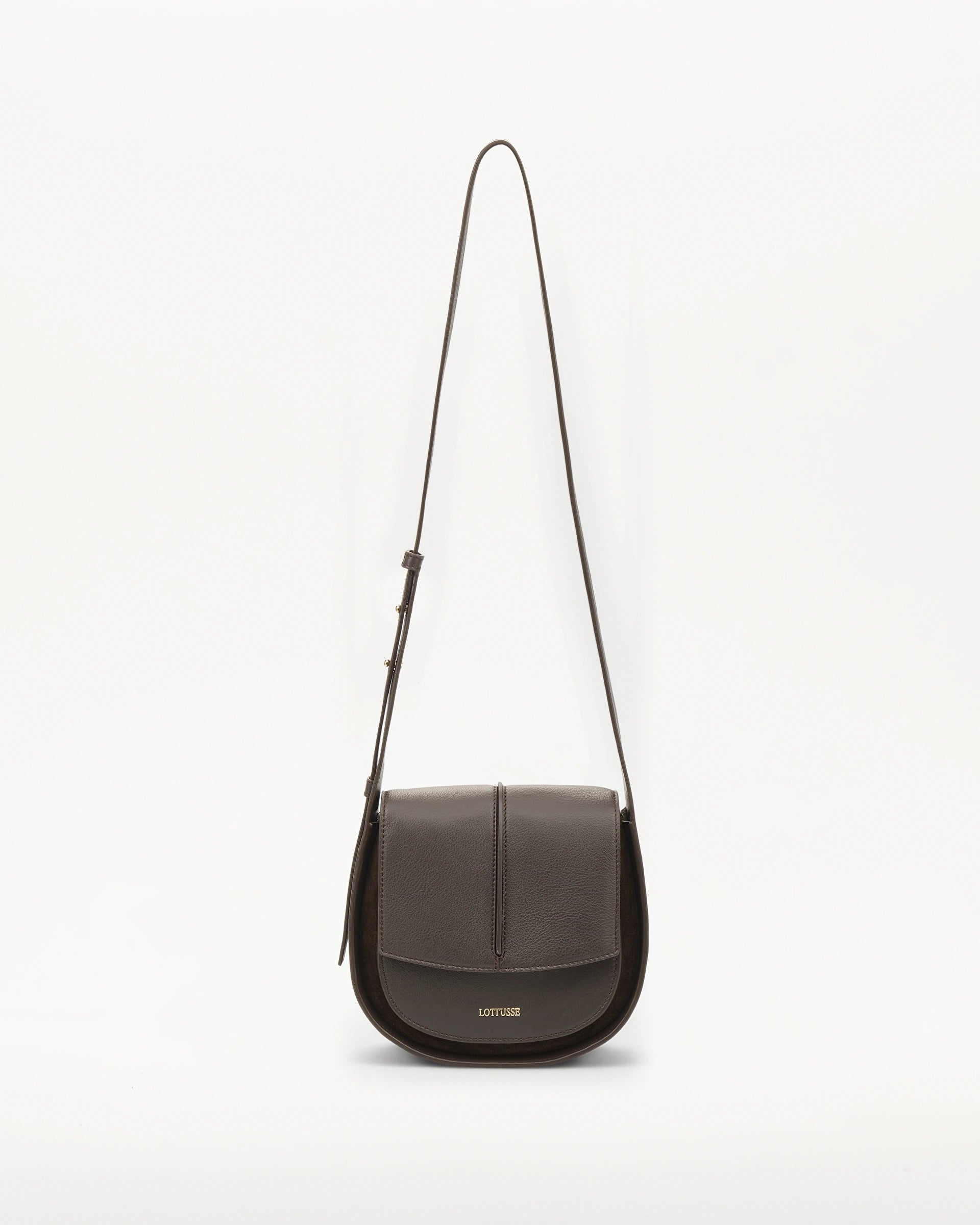 LOTTUSSE | BOLSOS | MUJER | BOLSO BANDOLERA TALAIA VACUNO MOKA | MARRÓN