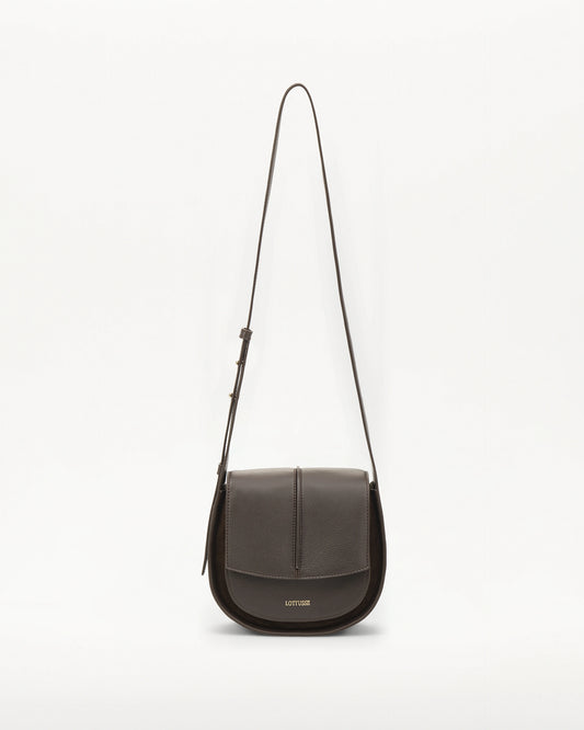 LOTTUSSE | BOLSOS | MUJER | BOLSO BANDOLERA TALAIA VACUNO MOKA | MARRÓN