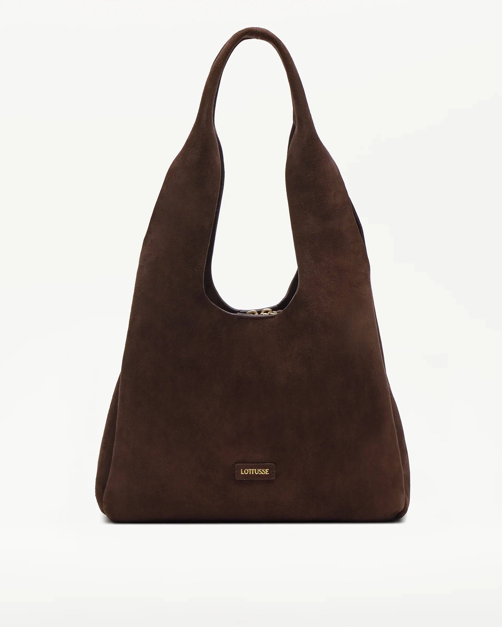 LOTTUSSE | BOLSOS | MUJER | BOLSO DE HOMBRO AUDREY VACUNO MOKA | MARRÓN