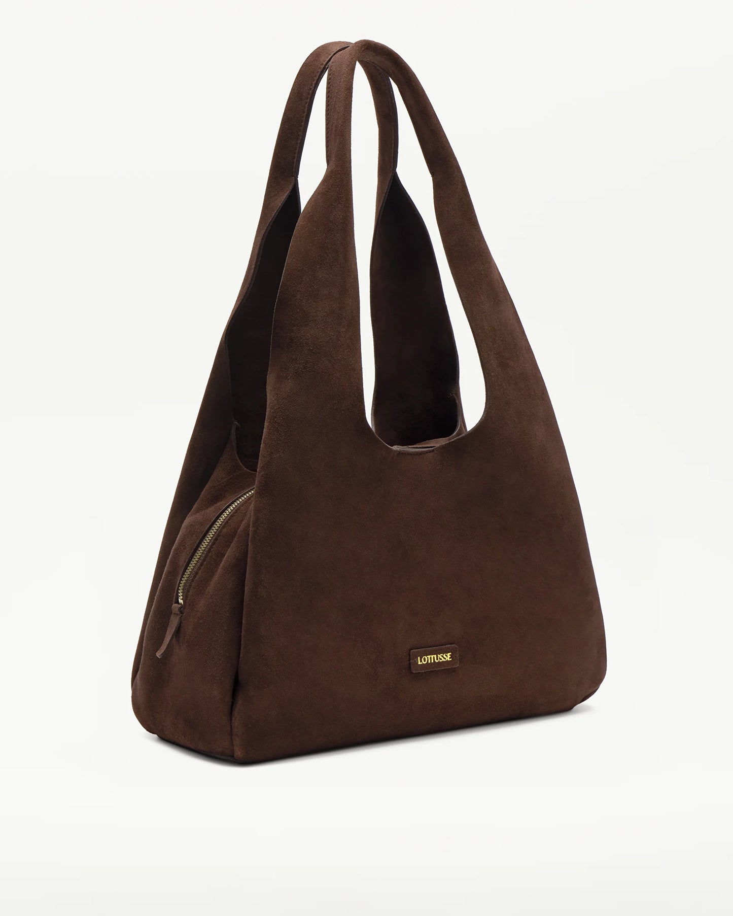 LOTTUSSE | BOLSOS | MUJER | BOLSO DE HOMBRO AUDREY VACUNO MOKA | MARRÓN