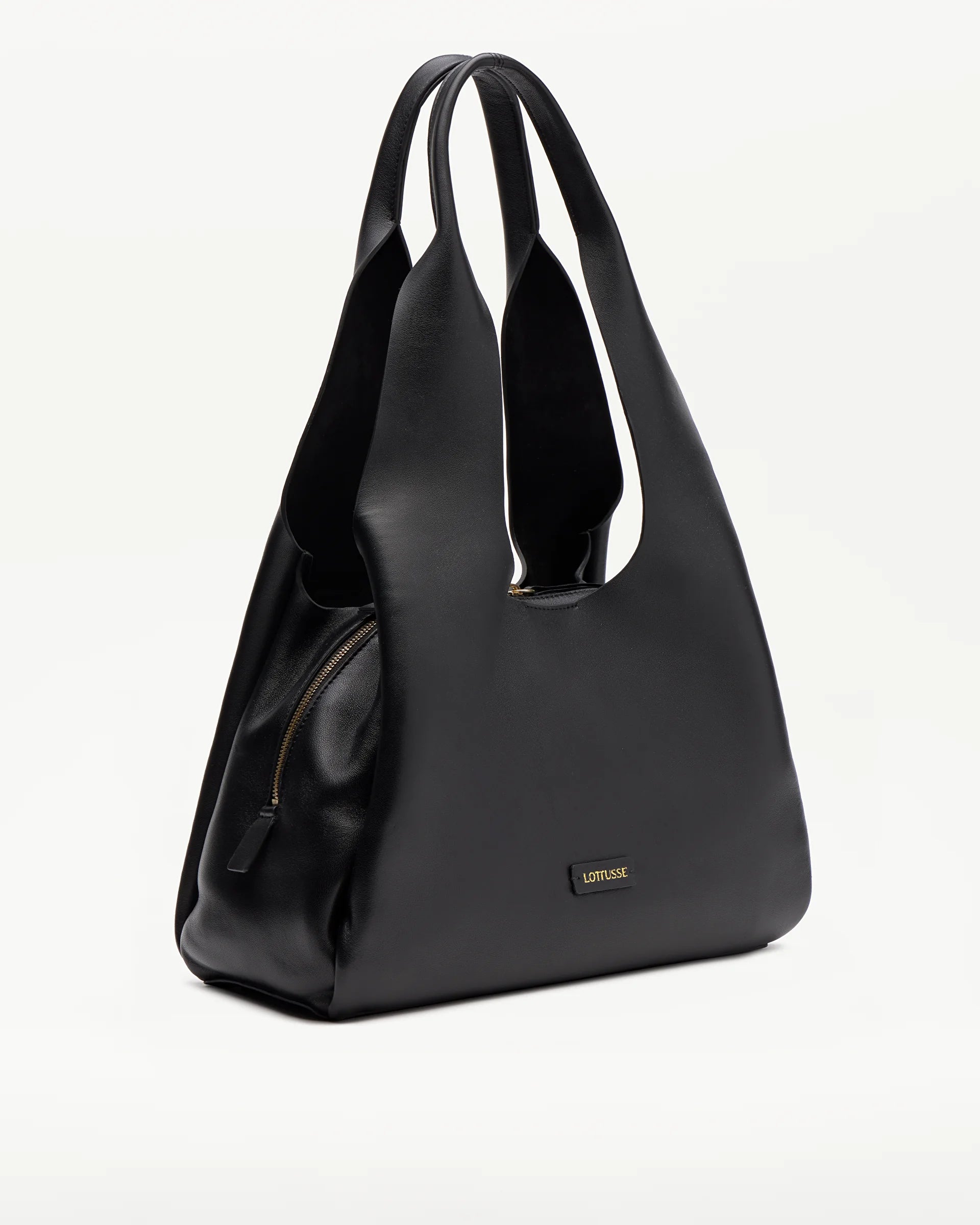 LOTTUSSE | BOLSOS | MUJER | BOLSO DE HOMBRO AUDREY CORDERO NEGRO | NEGRO