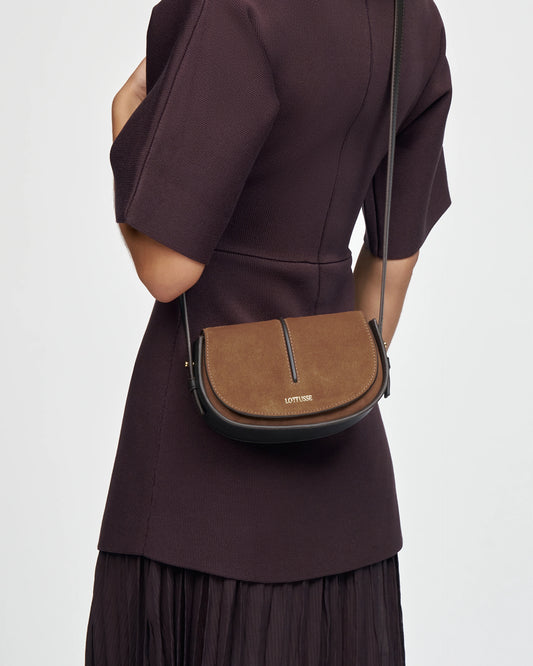 LOTTUSSE | BOLSOS | MUJER | BOLSO TALAIA VACUNO MARRÓN | MARRÓN