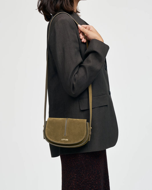 LOTTUSSE | BOLSOS | MUJER | BOLSO TALAIA VACUNO VERDE OLIVA | VERDE