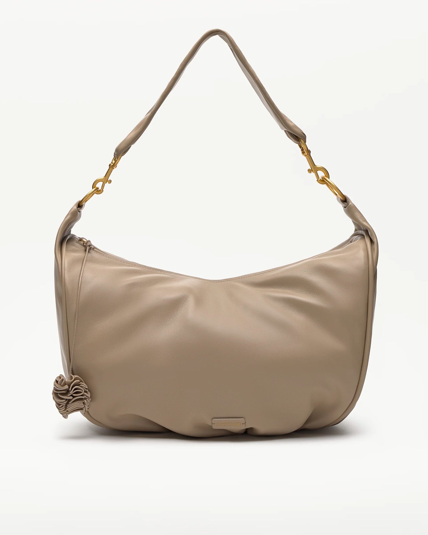 LOTTUSSE | BOLSOS | MUJER | BOLSO HOBO JOY CORDERO BEIGE | BEIGE
