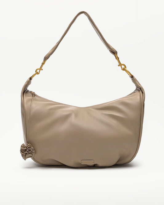 LOTTUSSE | BOLSOS | MUJER | BOLSO HOBO JOY CORDERO BEIGE | BEIGE