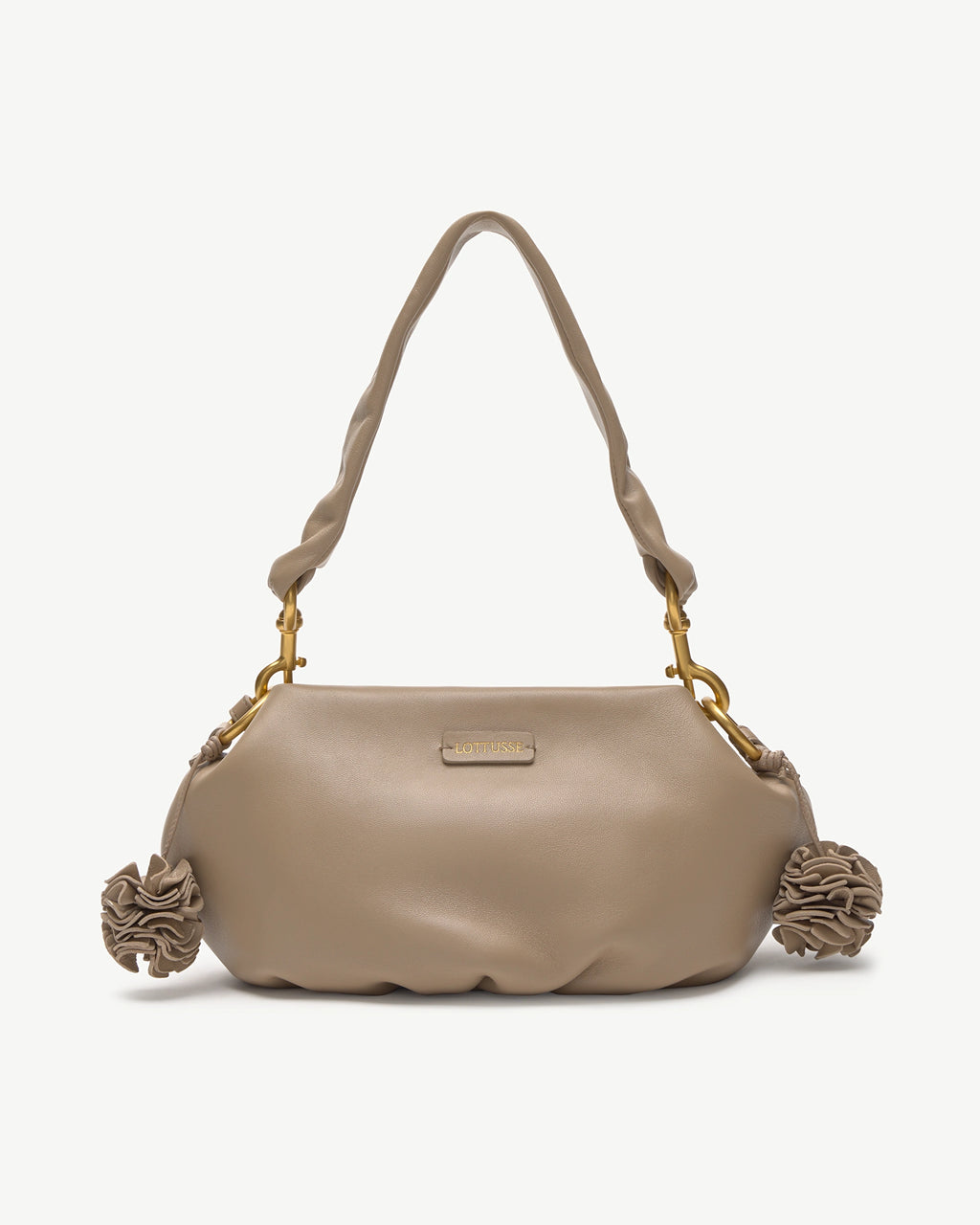 LOTTUSSE | BOLSOS | MUJER | BOLSO BOMBONERA JOY CORDERO BEIGE | BEIGE