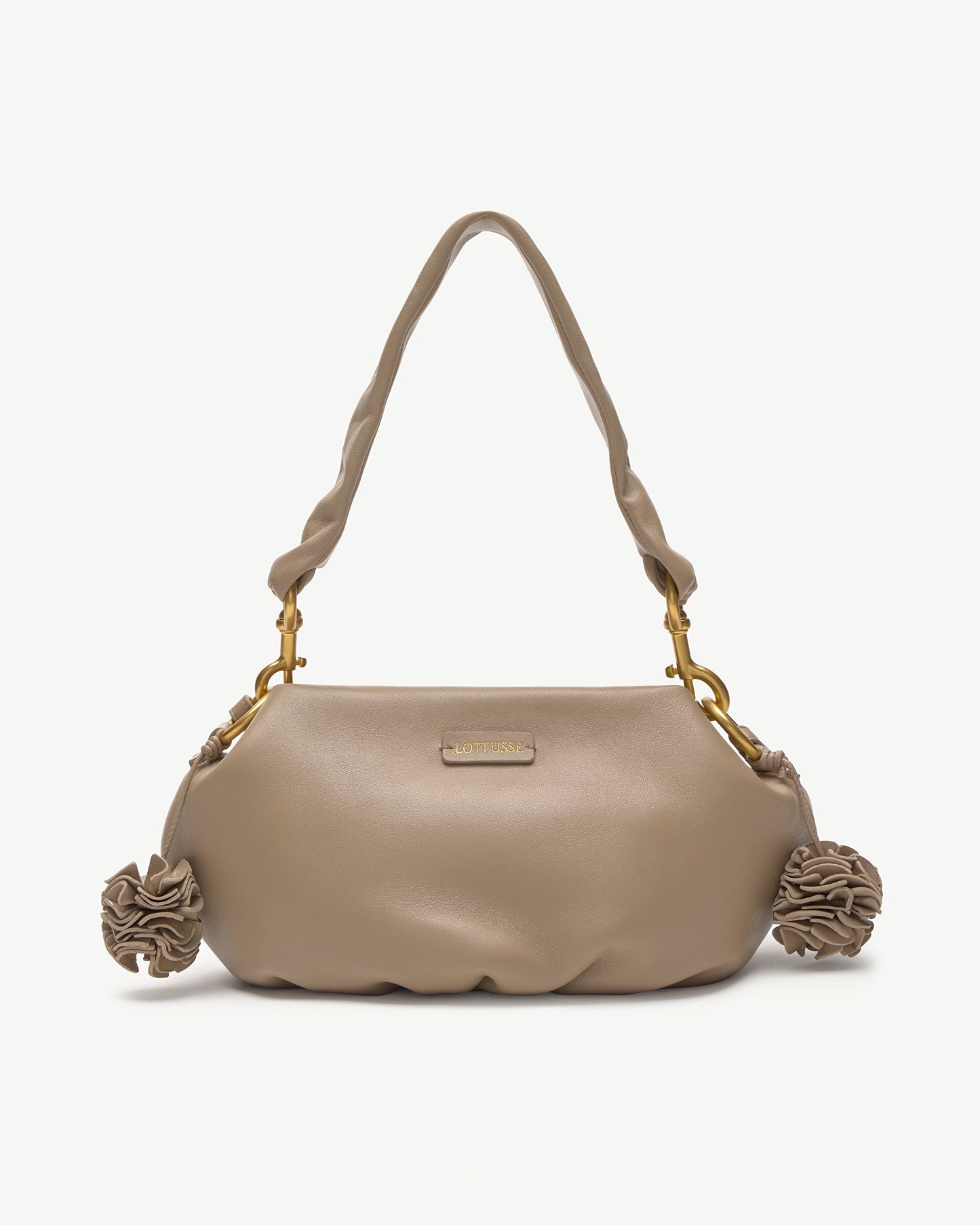 LOTTUSSE | BOLSOS | MUJER | BOLSO BOMBONERA JOY CORDERO BEIGE | BEIGE