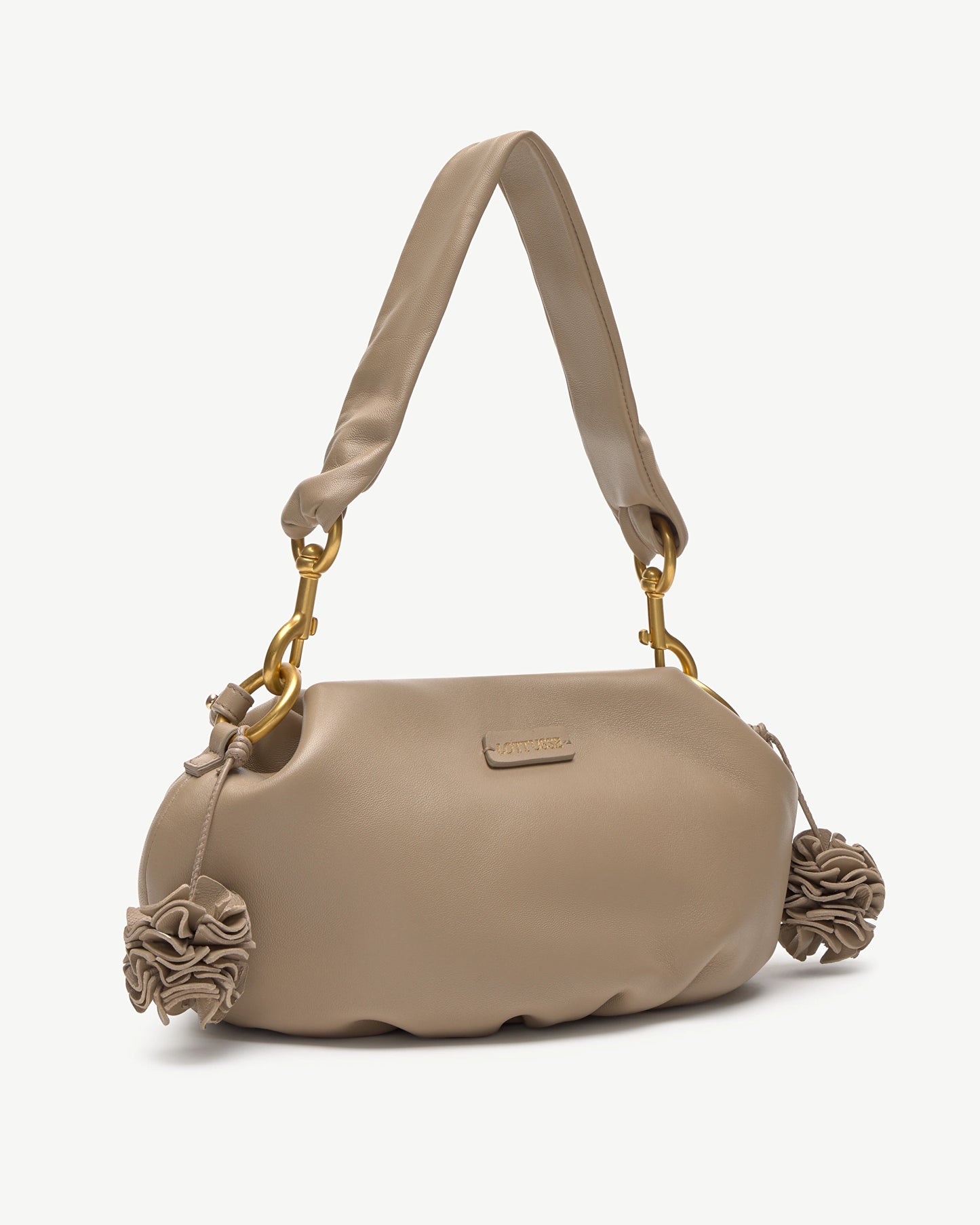 LOTTUSSE | BOLSOS | MUJER | BOLSO BOMBONERA JOY CORDERO BEIGE | BEIGE