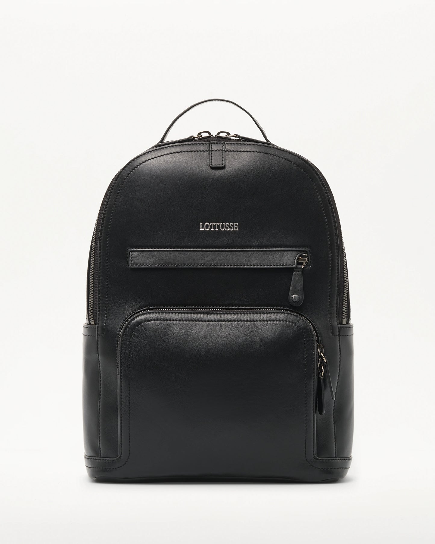 LOTTUSSE | BOLSOS | HOMBRE | MOCHILA BORNE PIEL DE VACUNO NEGRO | NEGRO