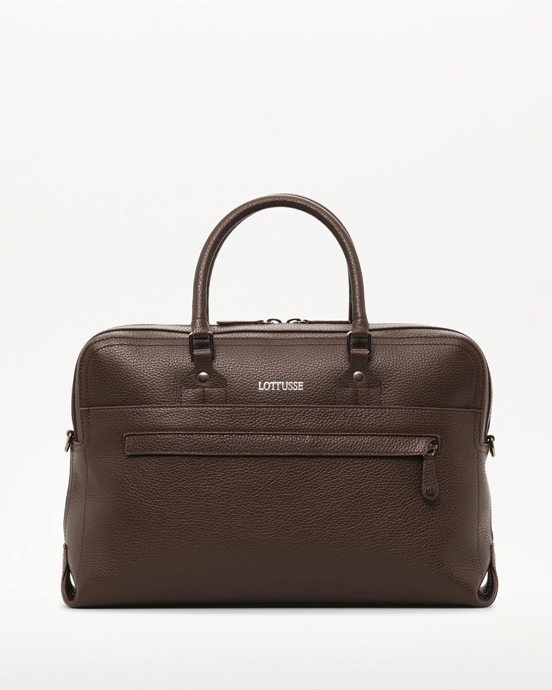 LOTTUSSE | BAGS | MEN | BORNE BAG MOKA COW LEATHER | BROWN