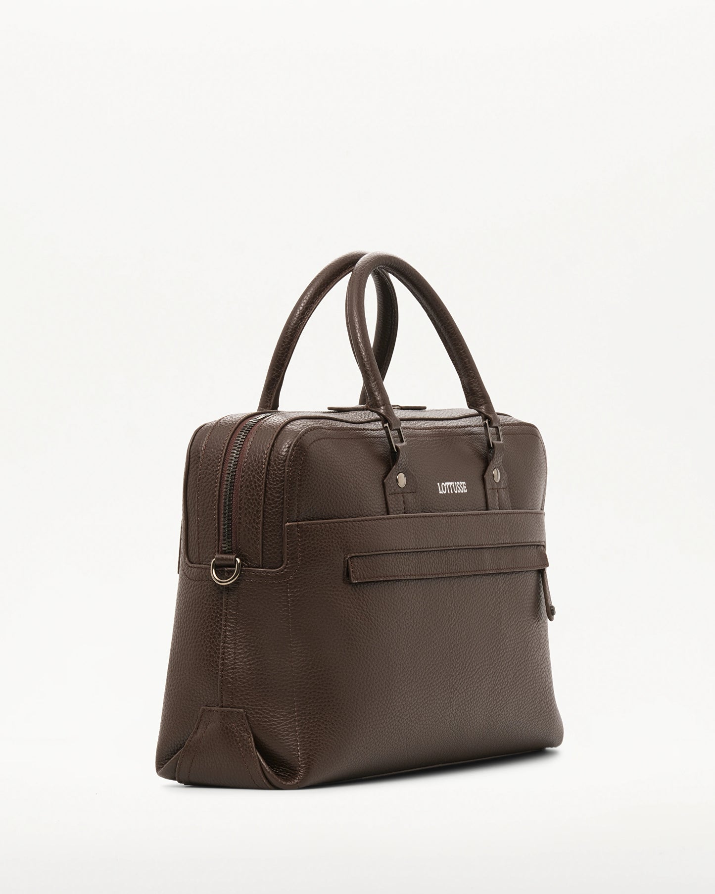 LOTTUSSE | BOLSOS | HOMBRE | BOLSO BORNE PIEL DE VACUNO MOKA | MARRÓN