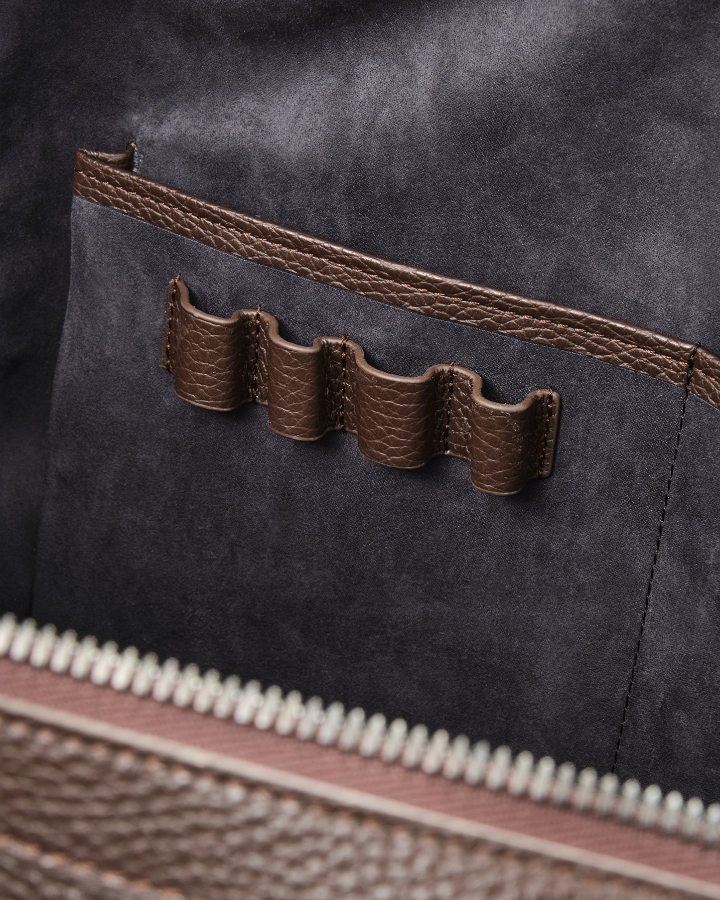 LOTTUSSE | BOLSOS | HOMBRE | BOLSO BORNE PIEL DE VACUNO MOKA | MARRÓN