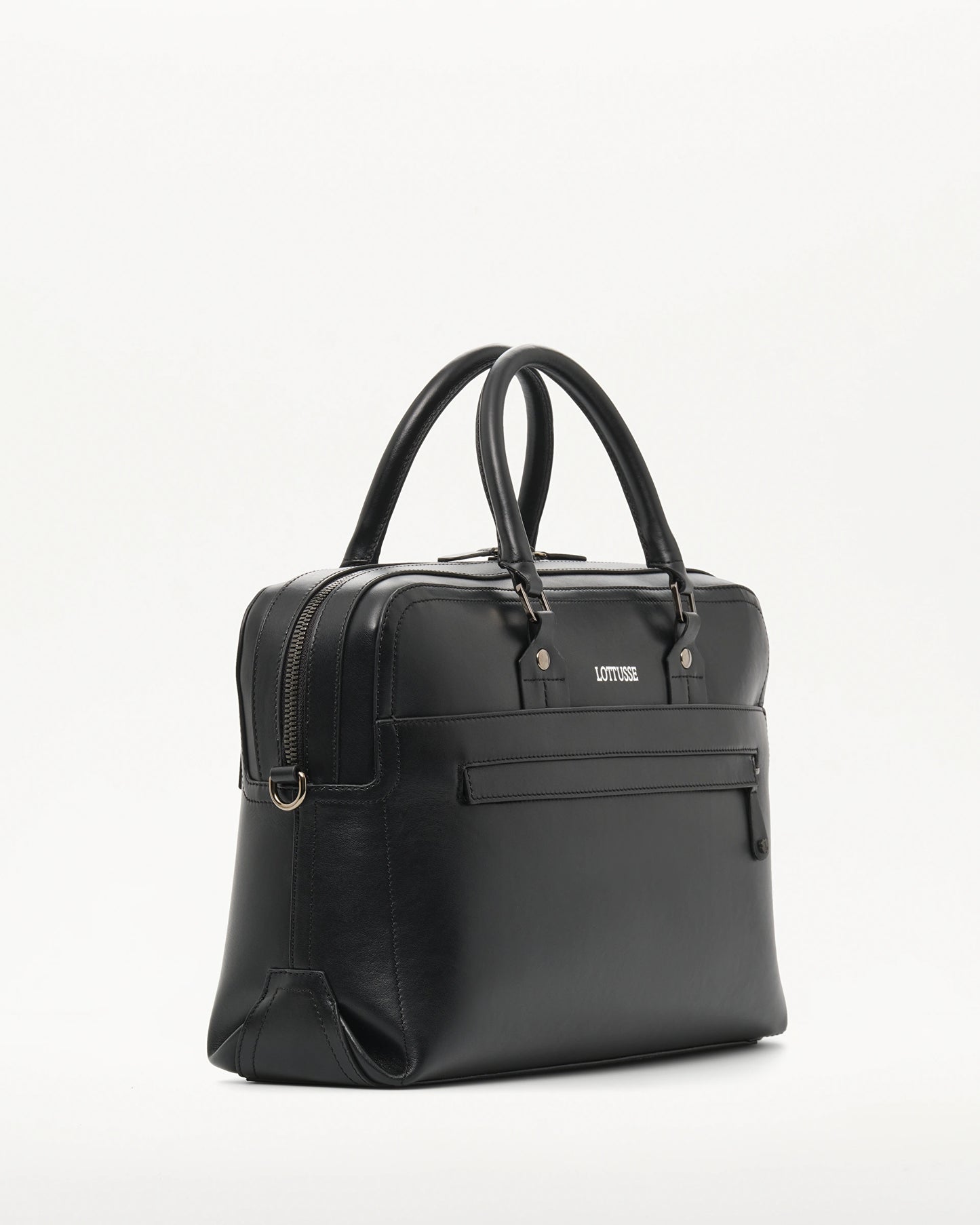 LOTTUSSE | BOLSOS | HOMBRE | BOLSO BORNE PIEL DE VACUNO NEGRO | NEGRO