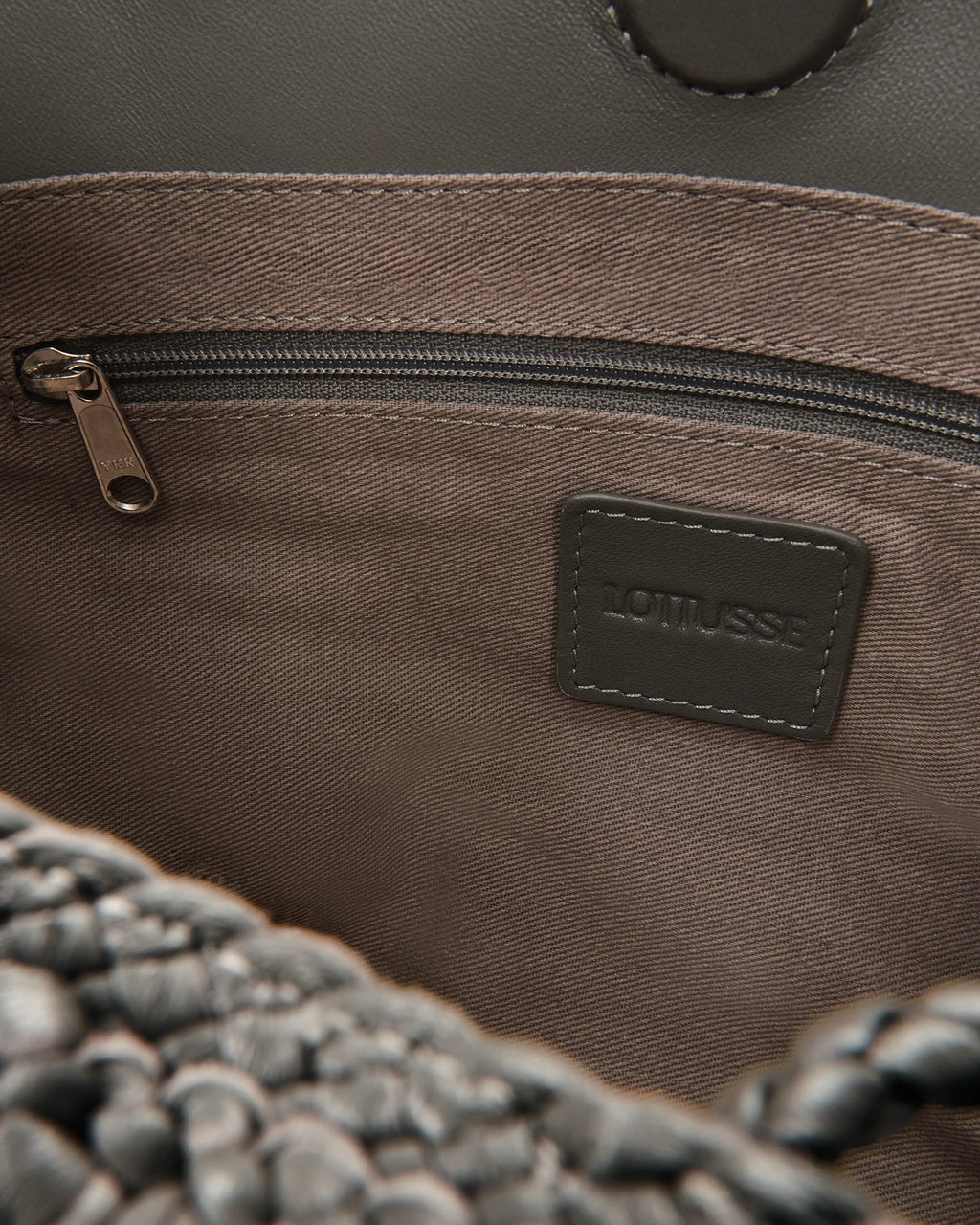 LOTTUSSE | BOLSOS | MUJER | BOLSO HOBO NOODBAG CORDERO AZUL | AZUL