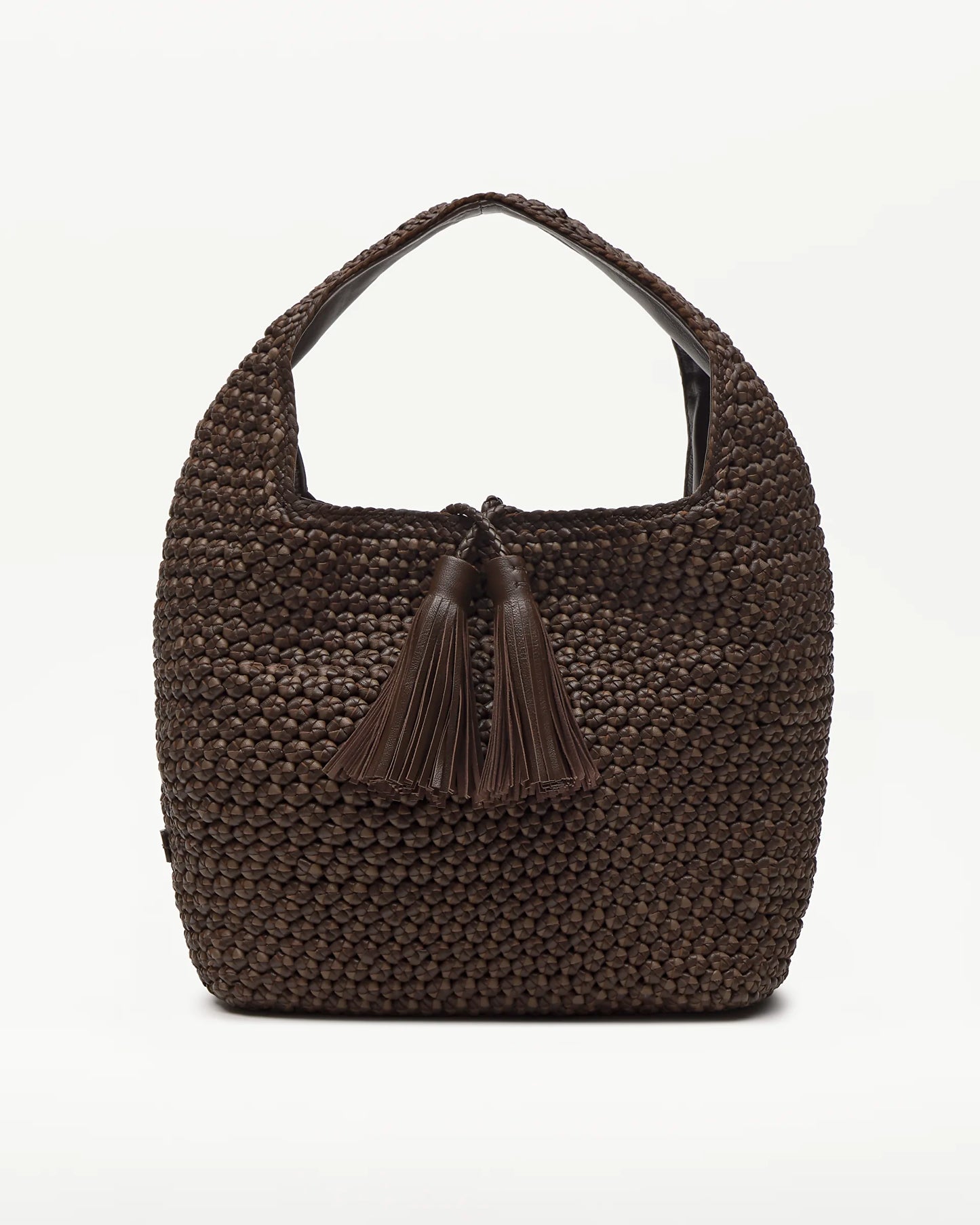 LOTTUSSE | BOLSOS | MUJER | BOLSO HOBO NOODBAG CORDERO MARRÓN | MARRÓN