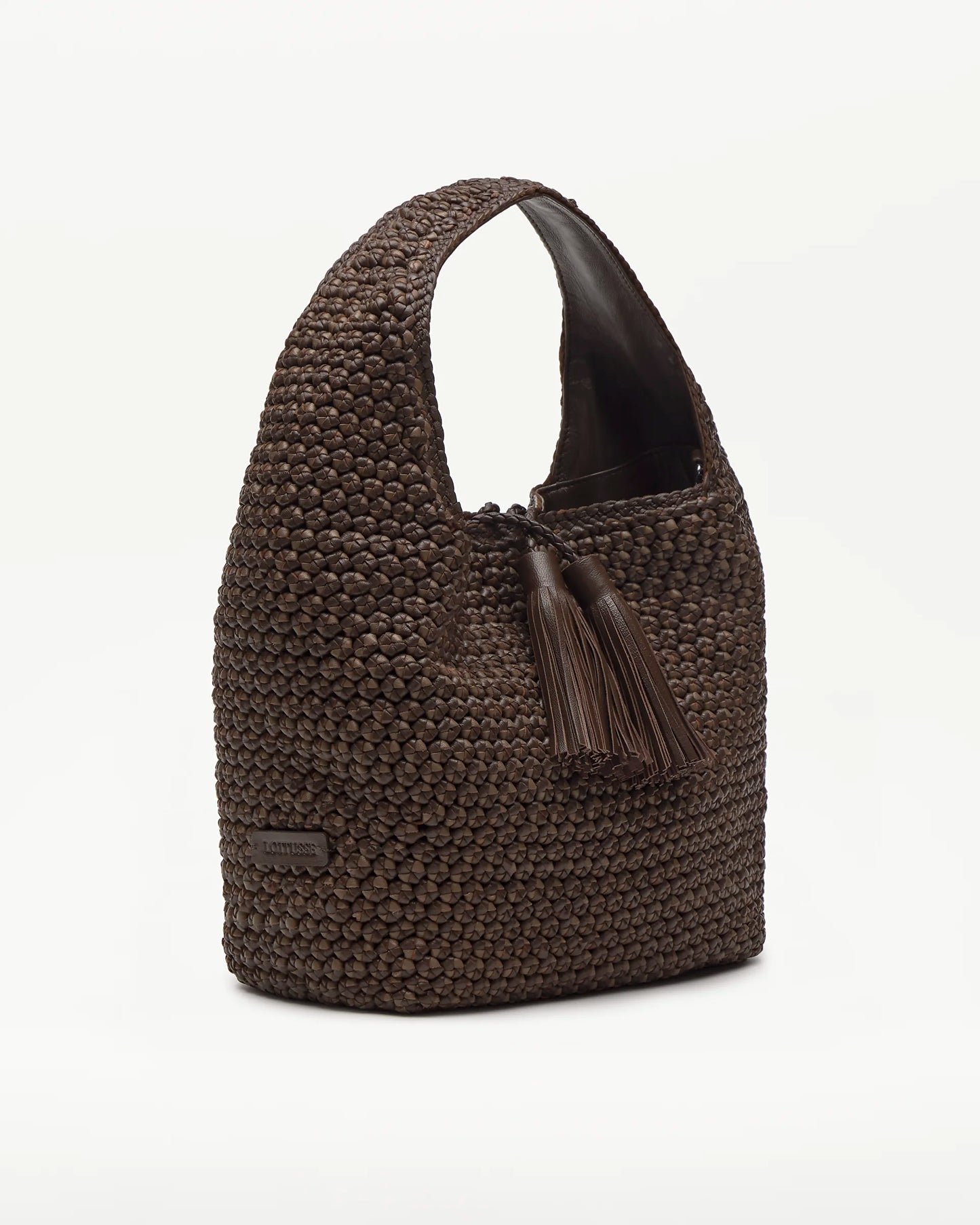 LOTTUSSE | BOLSOS | MUJER | BOLSO HOBO NOODBAG CORDERO MARRÓN | MARRÓN