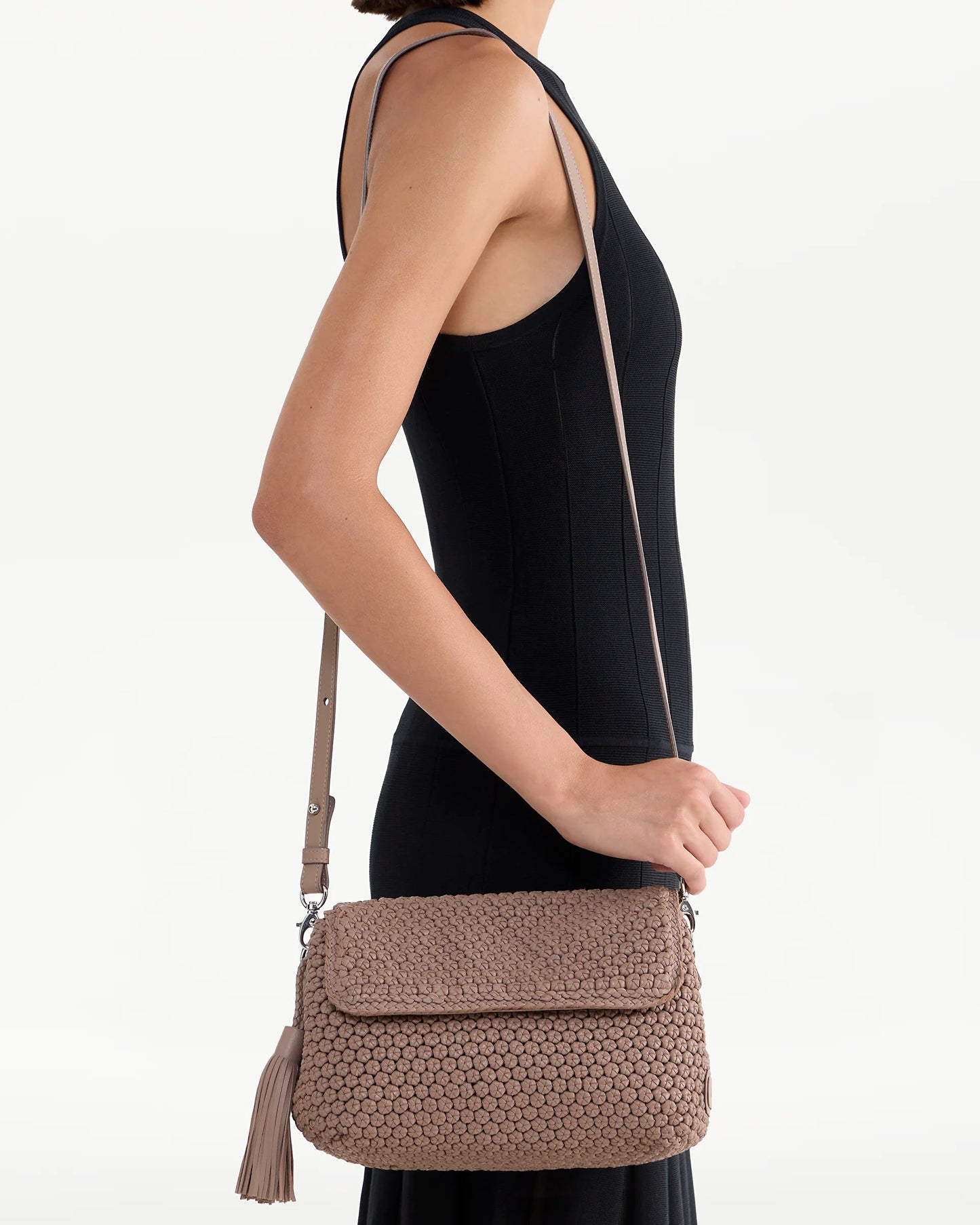 LOTTUSSE | BOLSOS | MUJER | BOLSO DE MANO NOODBAG PIEL DE CORDERO BEIGE | BEIGE