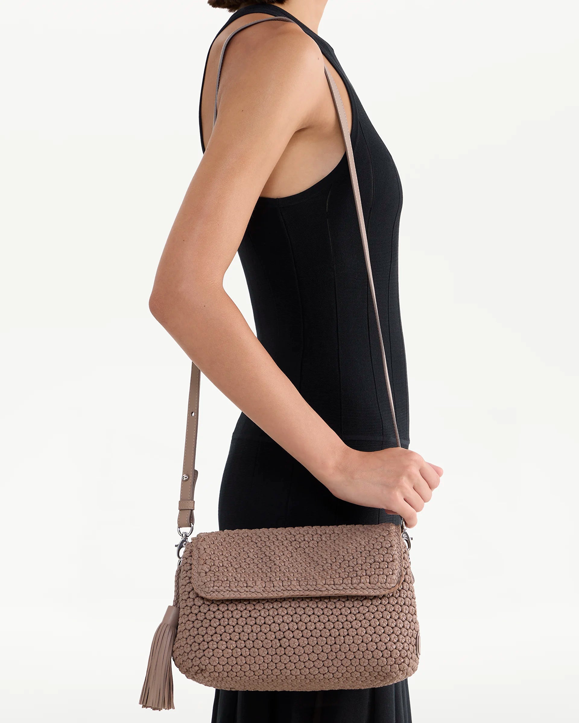 LOTTUSSE | BOLSOS | MUJER | BOLSO DE MANO NOODBAG PIEL DE CORDERO BEIGE | BEIGE