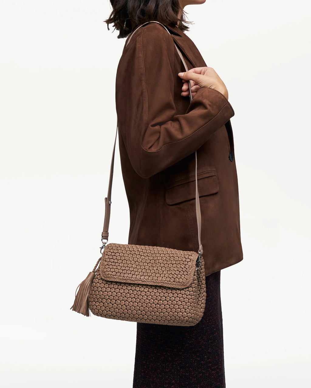 LOTTUSSE | BOLSOS | MUJER | BOLSO DE MANO NOODBAG PIEL DE CORDERO BEIGE | BEIGE