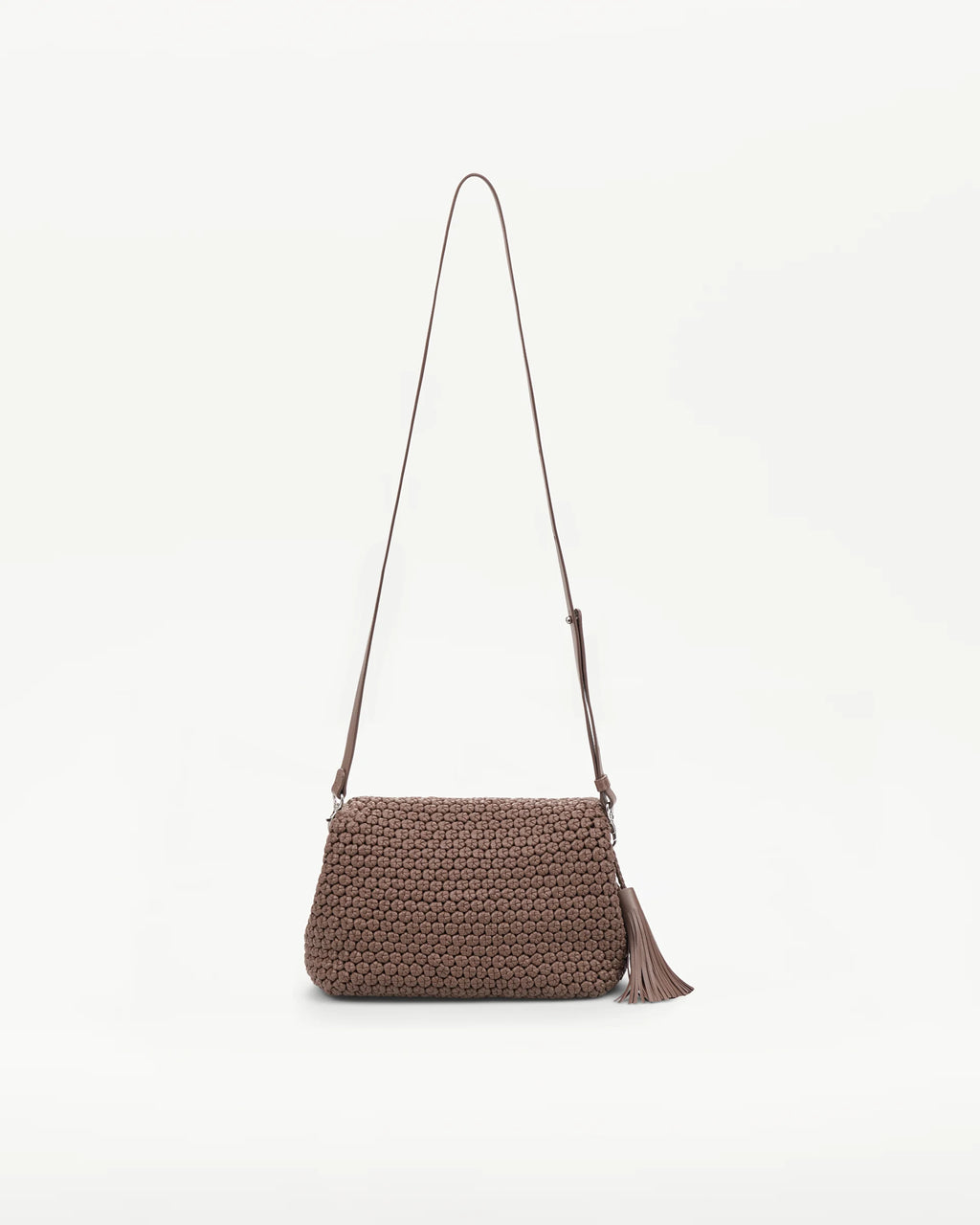 LOTTUSSE | BOLSOS | MUJER | BOLSO DE MANO NOODBAG CORDERO TOPO | MARRÓN