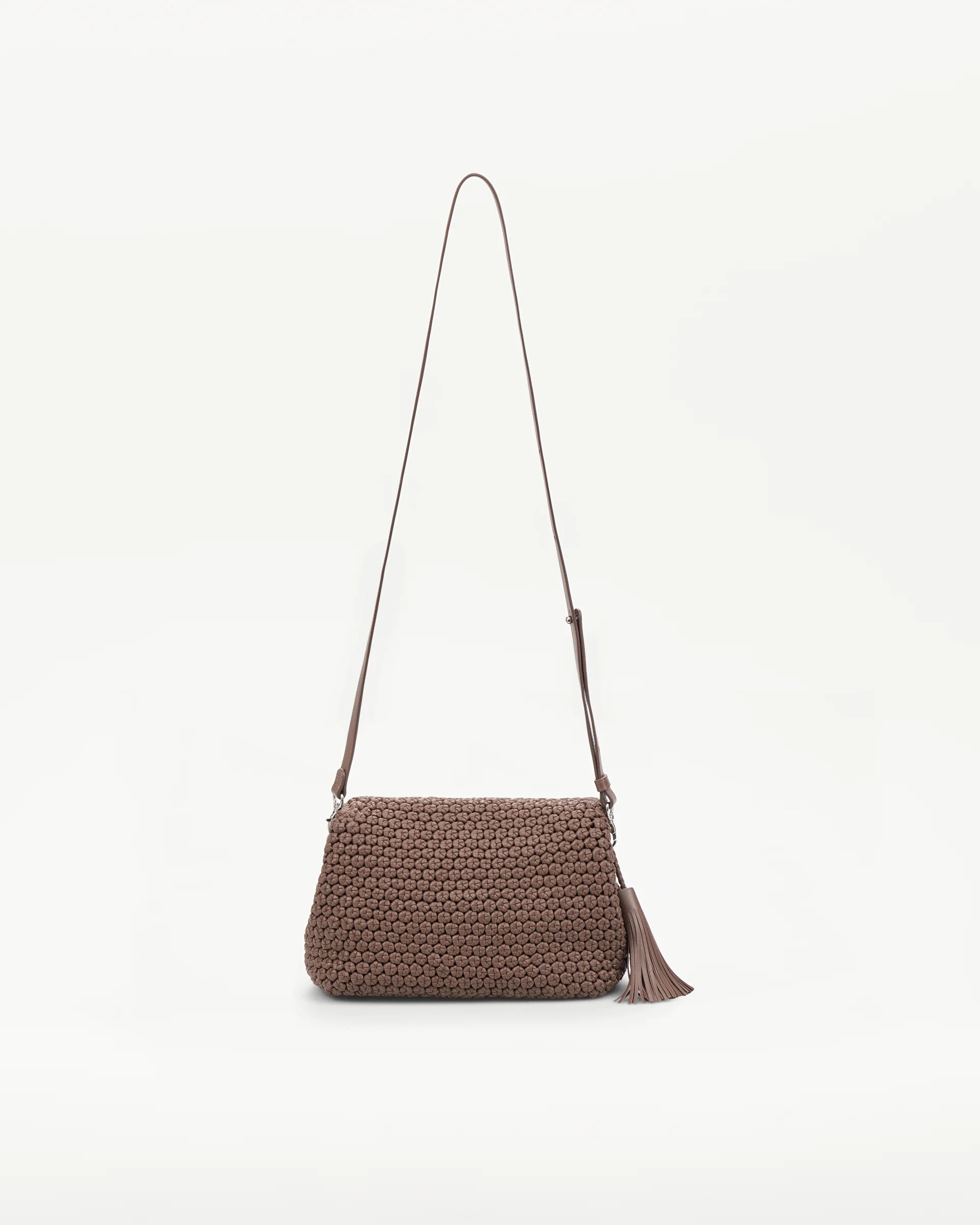 LOTTUSSE | BOLSOS | MUJER | BOLSO DE MANO NOODBAG CORDERO TOPO | MARRÓN